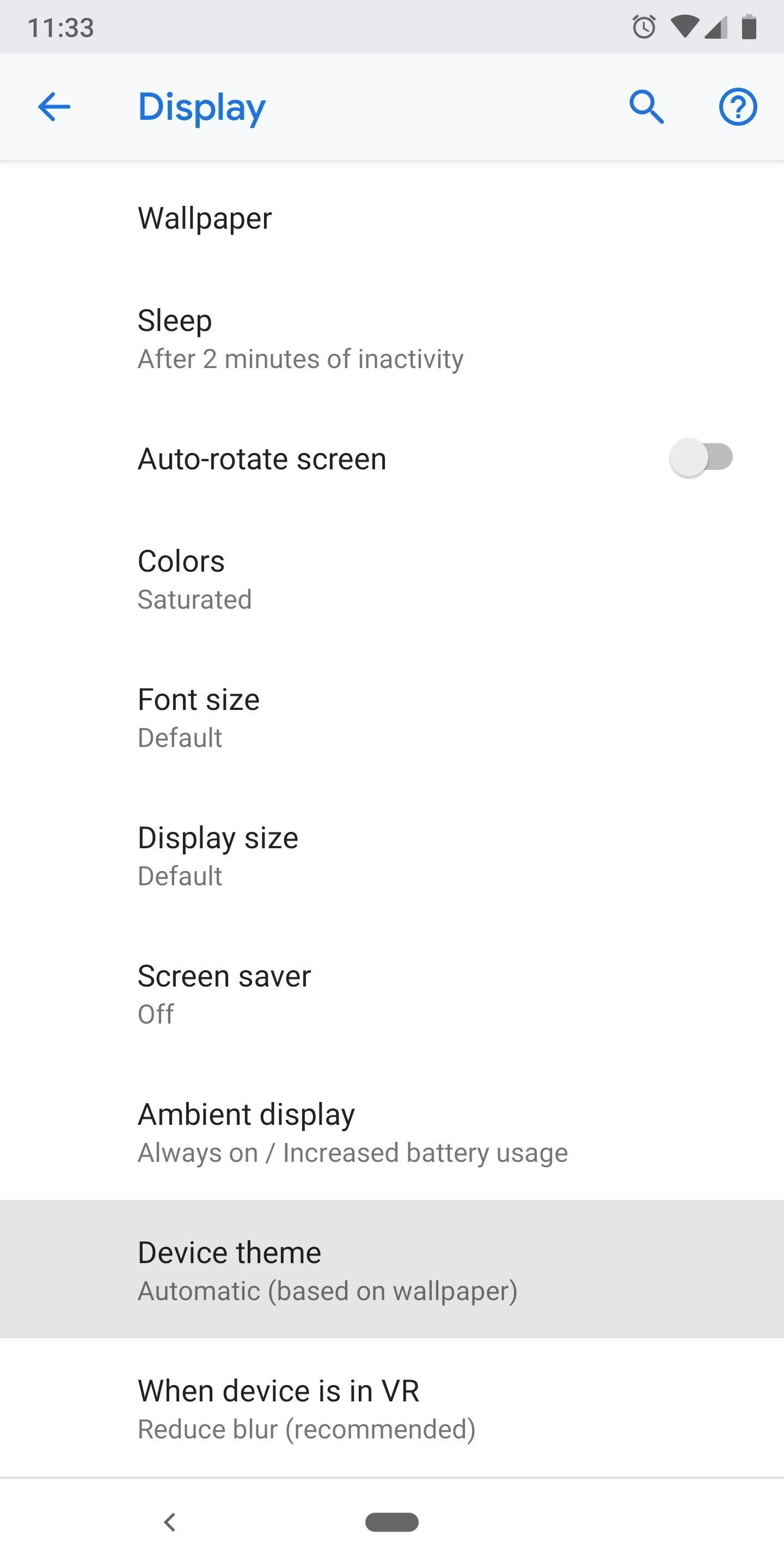 Enable Android 9.0 Pie's New Manual Dark Theme on Your Google Pixel 2018