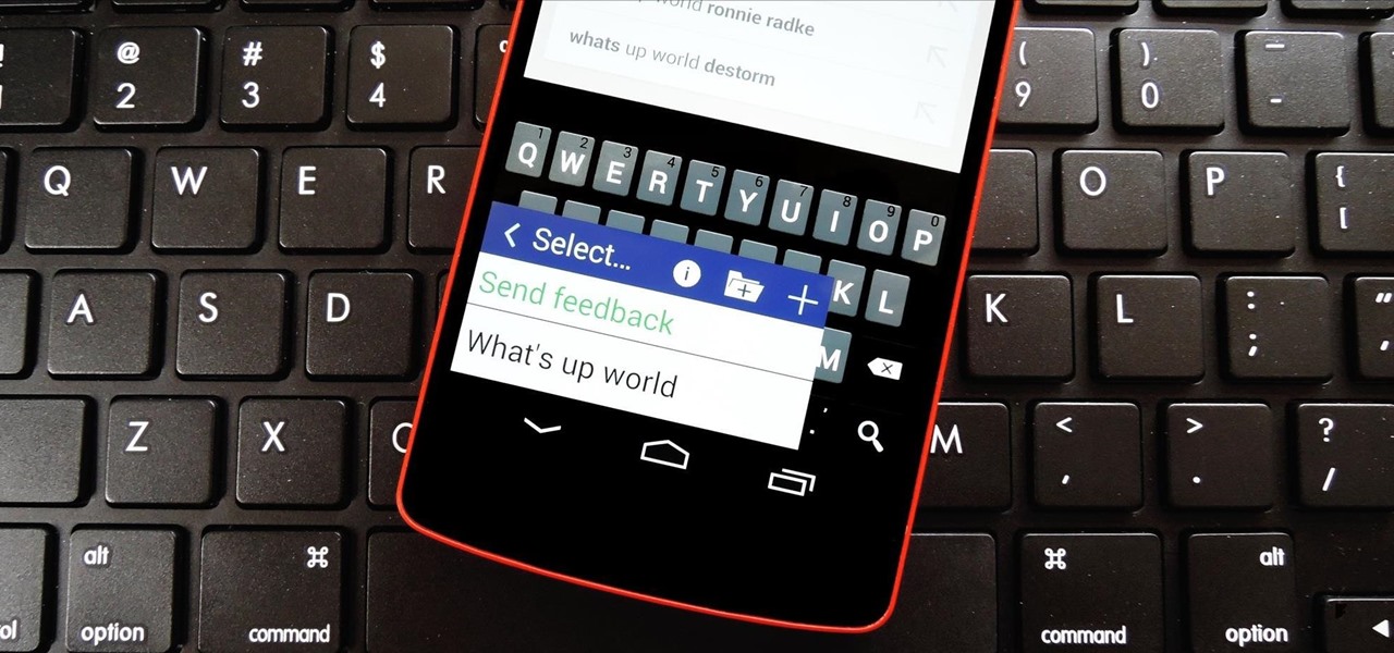 Type Common Phrases Faster with Custom Keyboard Shortcuts on Android