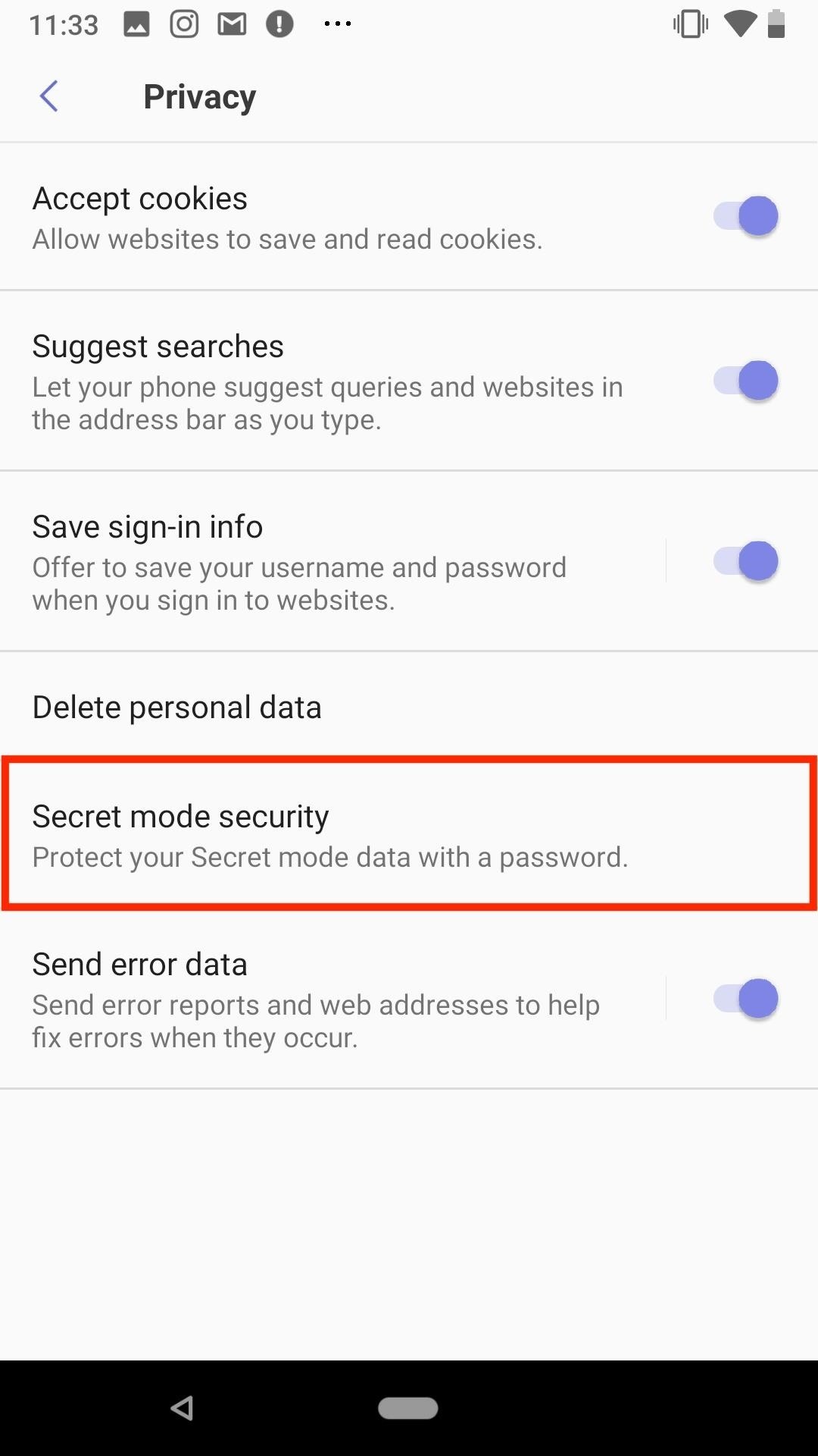 Samsung Internet 101: How to Password-Protect Your Private Browsing Sessions