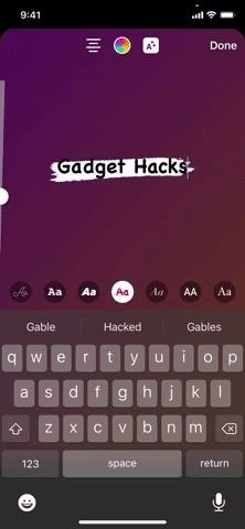 How to Use Create Mode to Make Colorful Text-Only Stories on Instagram