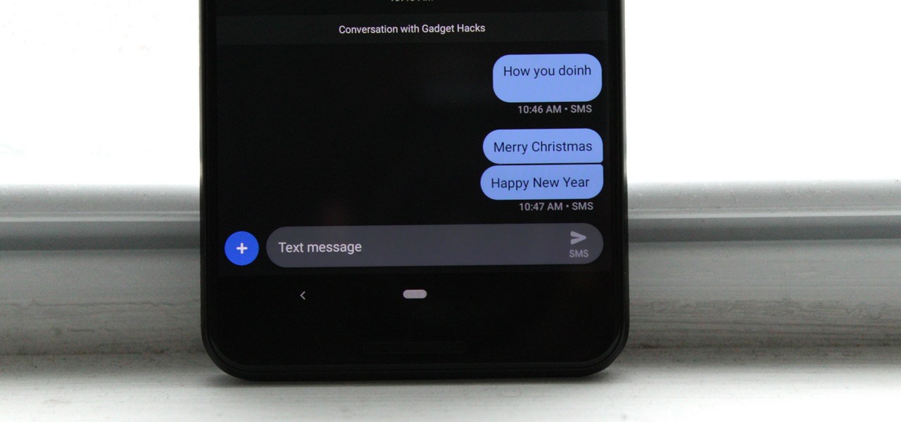 Enable Dark Mode in Android Messages