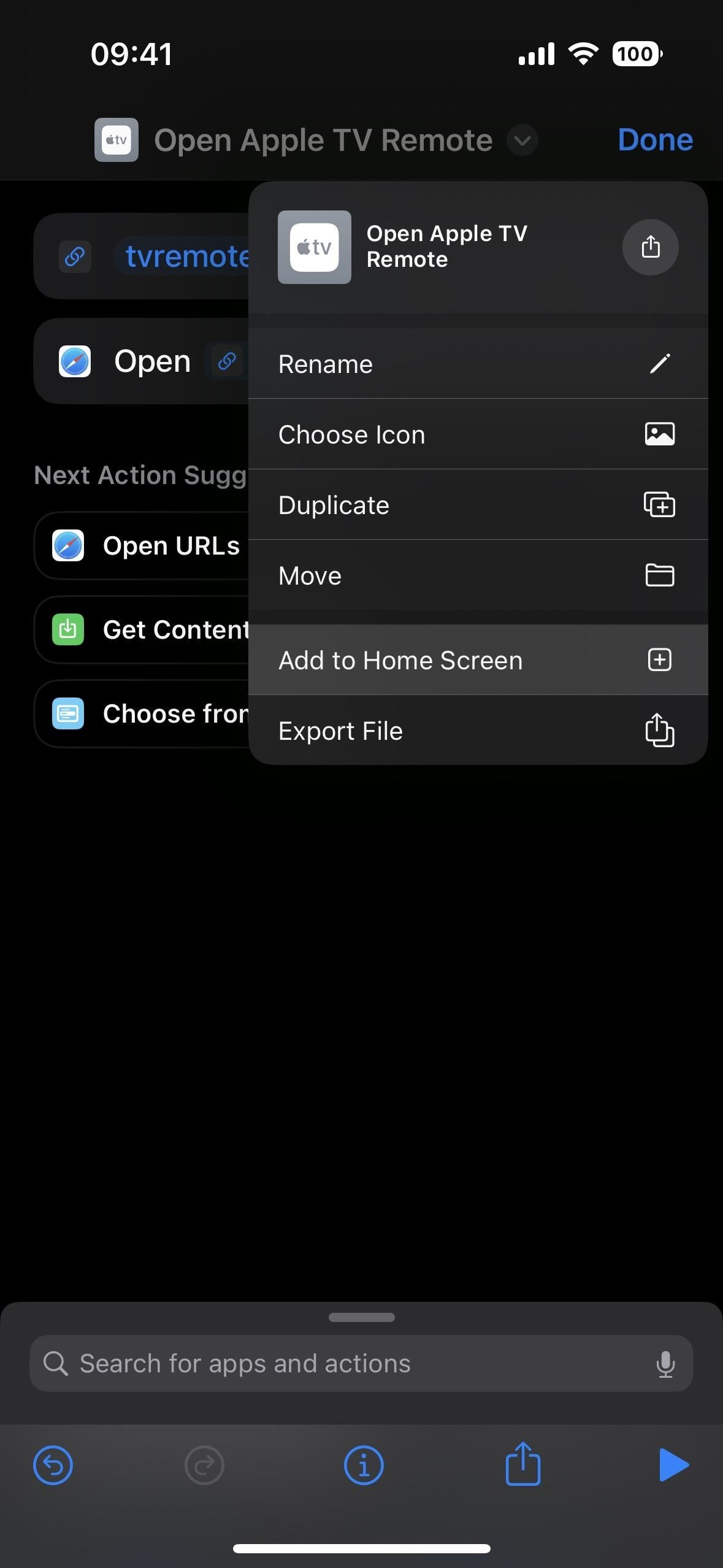 Unlock your iPhone's secret Apple TV Remote app for your home screen, app library, Siri and more—no Control Center needed