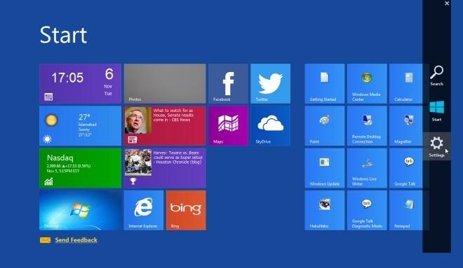 How to Get Windows 8's Metro-Style Start Screen and Charms Bar on Older Versions of Windows