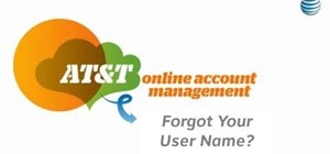 Recover your username for AT&T's Online Account Management site