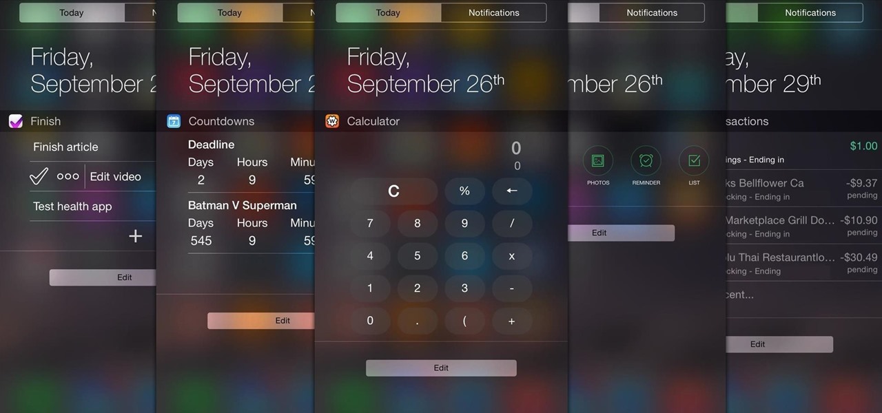 Top 5 Free Productivity Widgets for Your iPad or iPhone