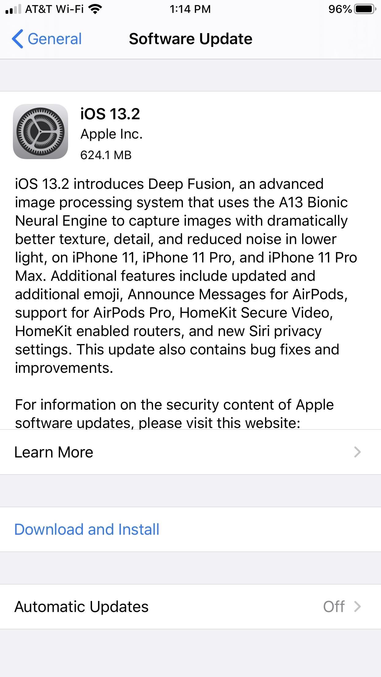 Apple Releases iOS 13.2 for iPhone, Includes Deep Fusion, New Emojis, Announce Messages with Siri & More