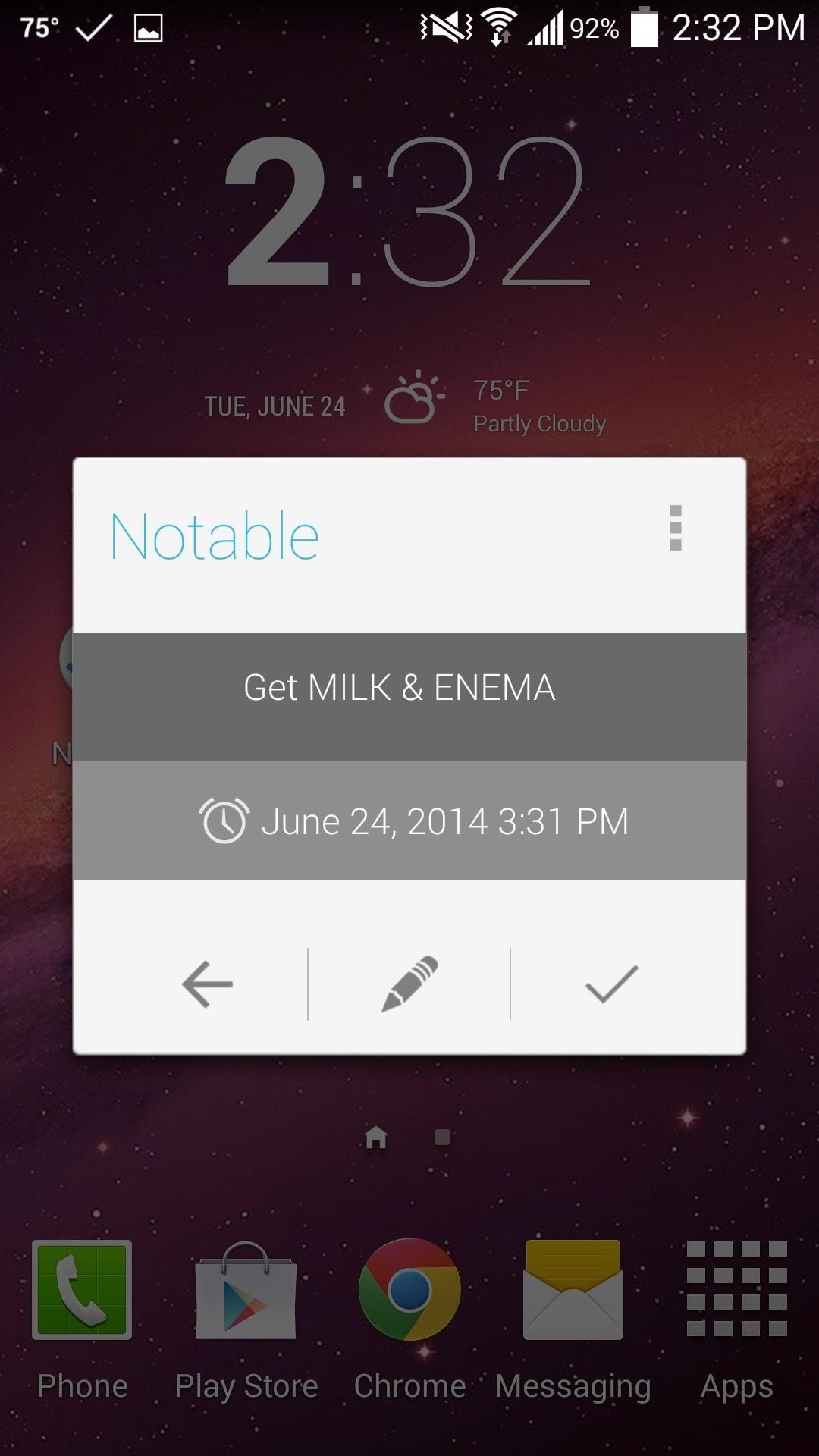 Add Timed Reminders to Your Android's Notification Panel