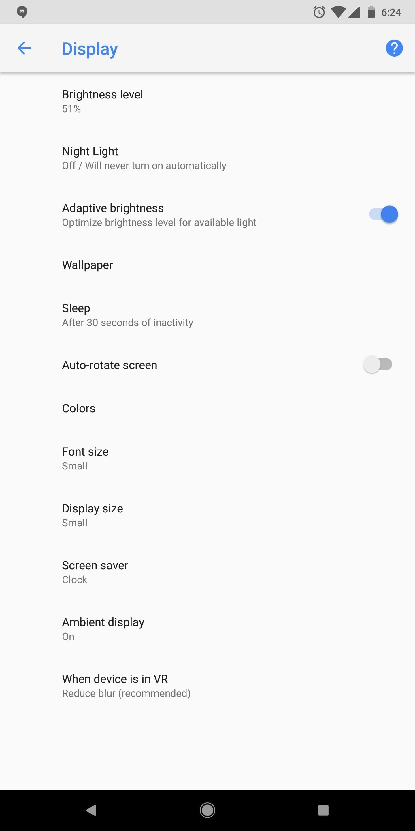 Pixel 2 XL Update Adds 'Saturated' Color Profile & Anti-Burn-in Tweaks