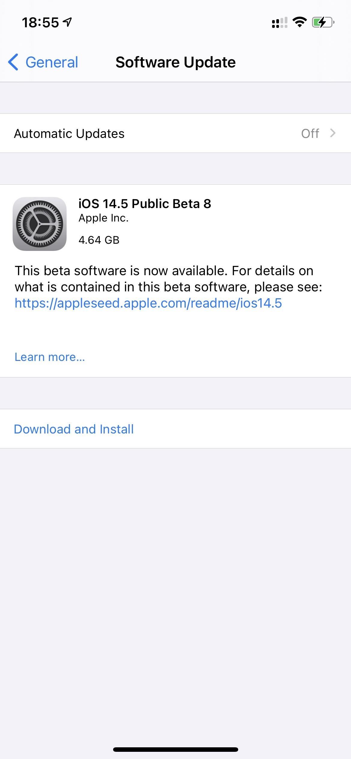 Apple Releases iOS 14.5 Public Beta 8, Features Under-the-Hood Changes