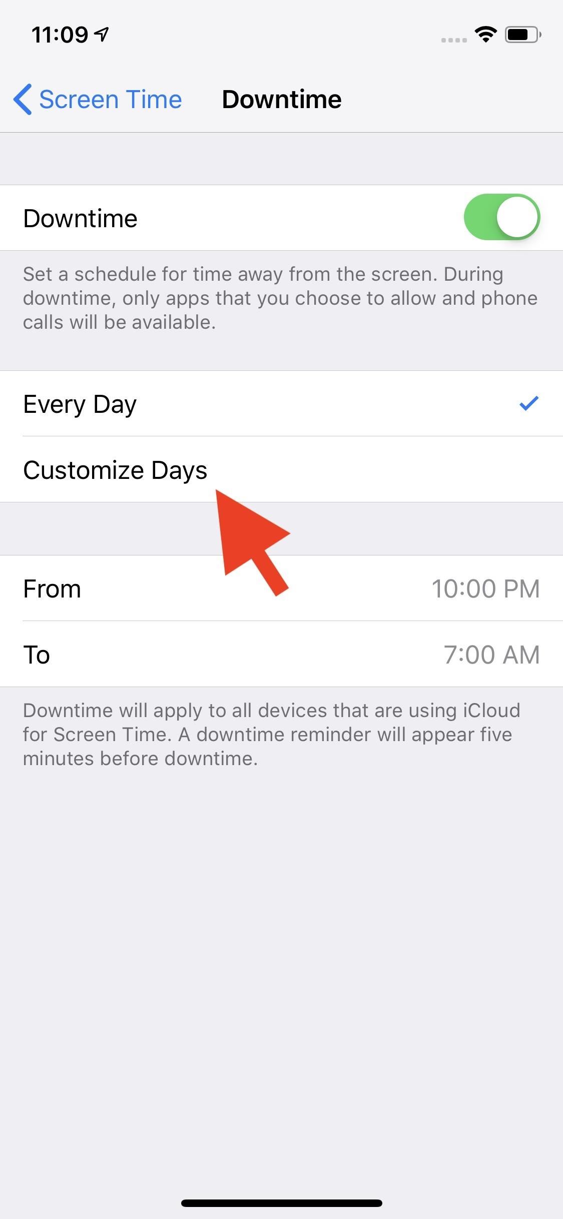 How to Set Different Downtime Schedules on Your iPhone for Each Day of the Week