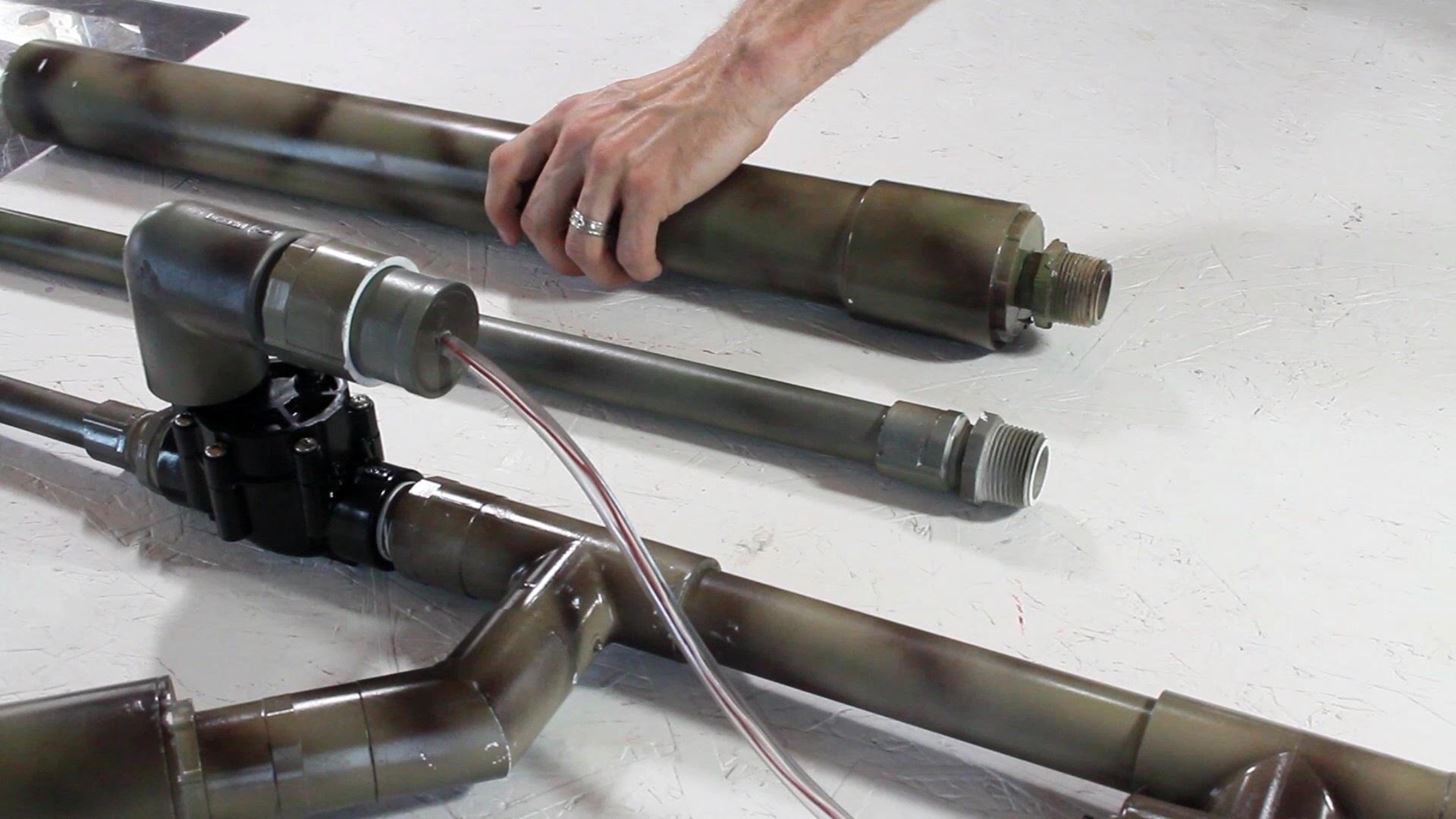 How to Make a Powerful Handheld Rocket Launcher from PVC and Sprinkler Parts