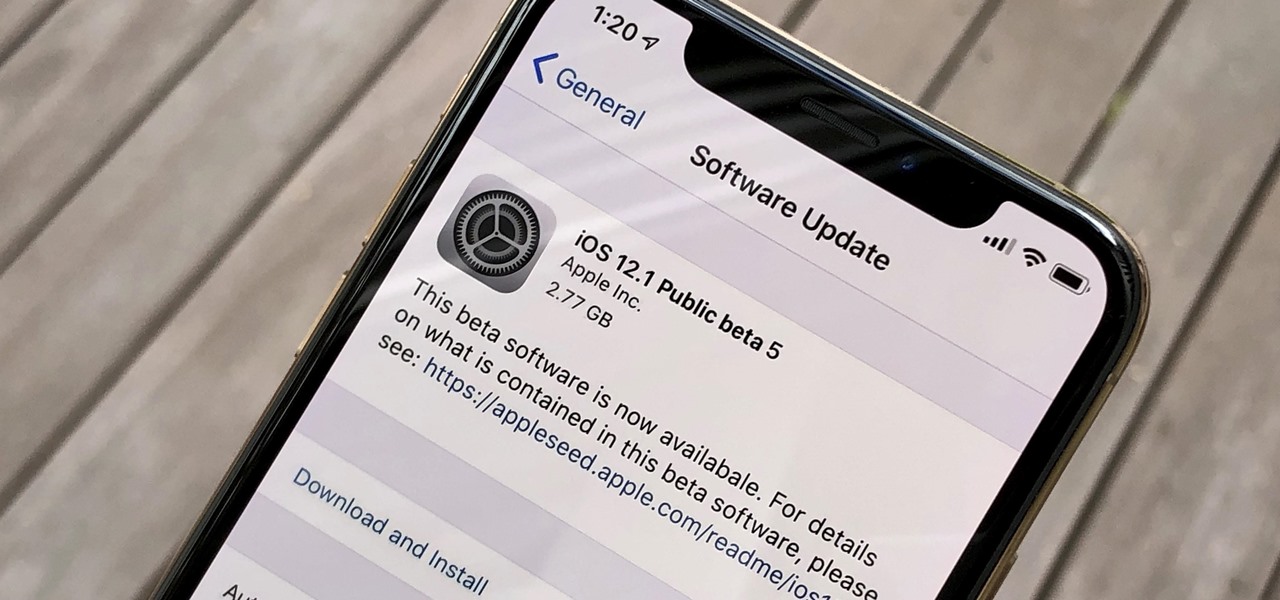 iOS 12.1 Public Beta 5 for iPhone Released to Software Testers