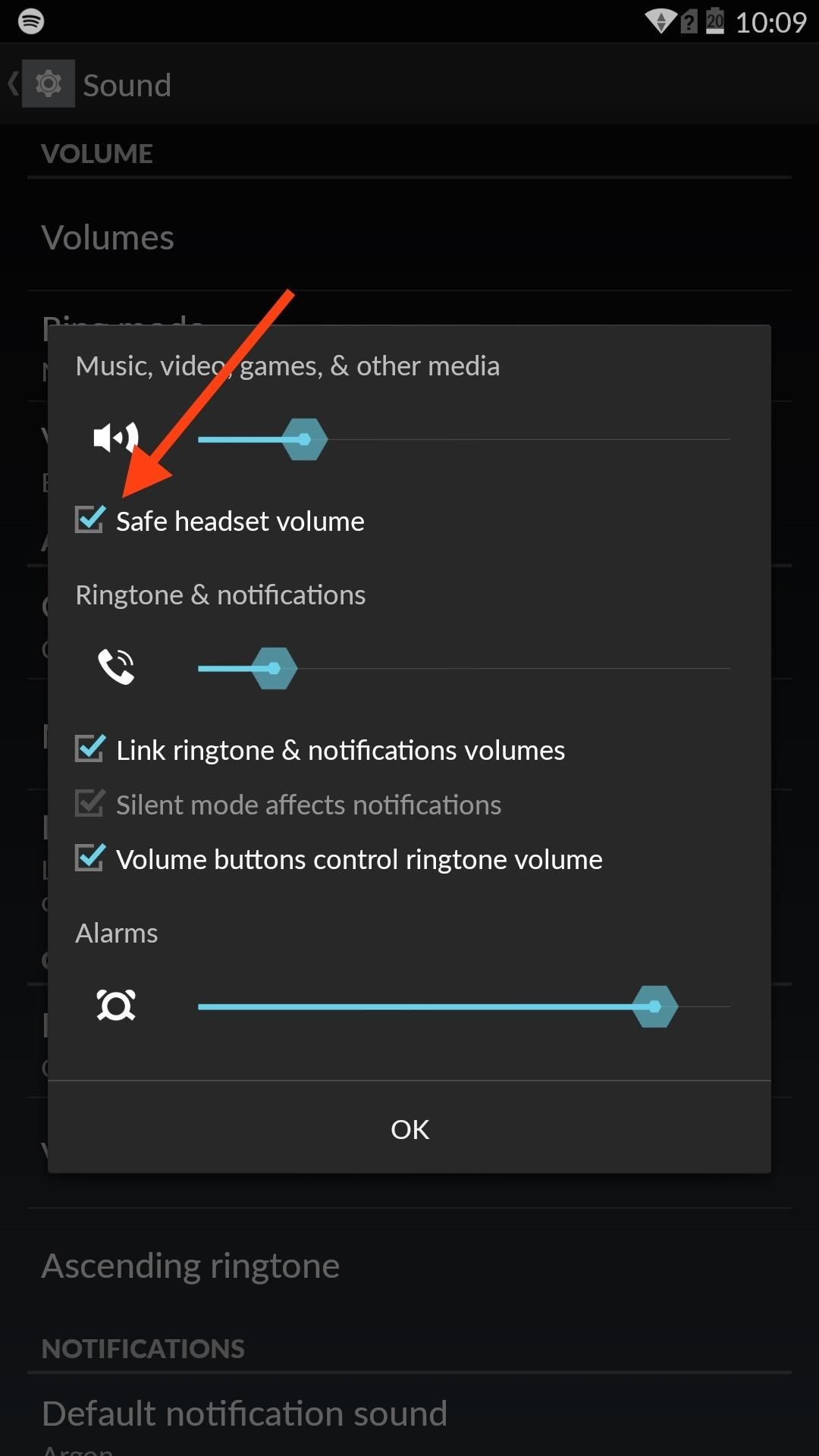 Disable the "High Volume" Warning on Your OnePlus One
