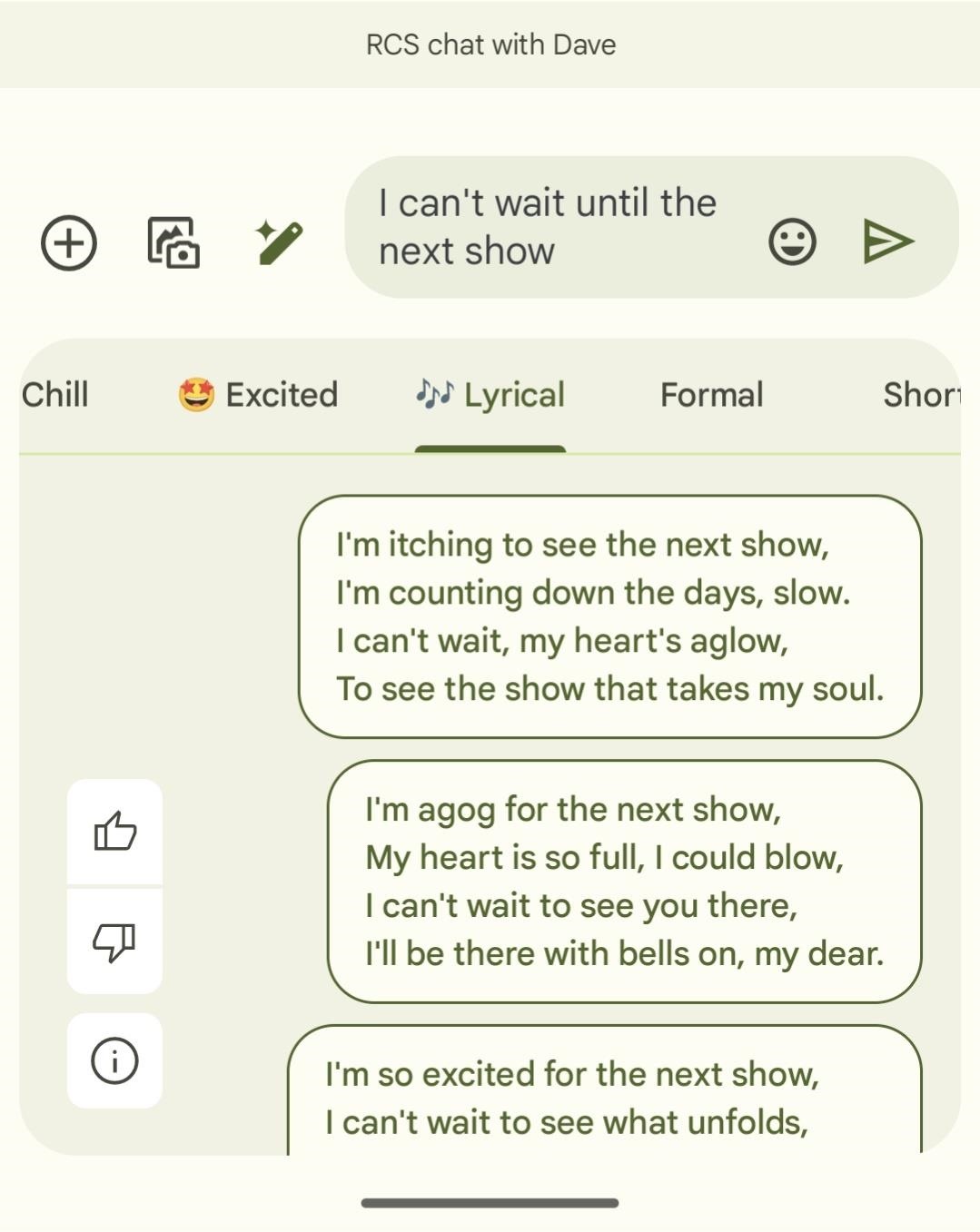 Make Google's Messages App on Your Phone Write or Rewrite Text Messages for You Using GenAI