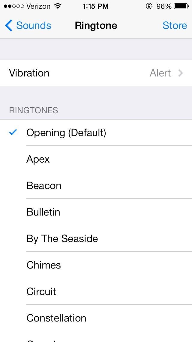 First Look: The New Ringtones & Dynamic Wallpapers in iOS 7 for Your iPhone 5