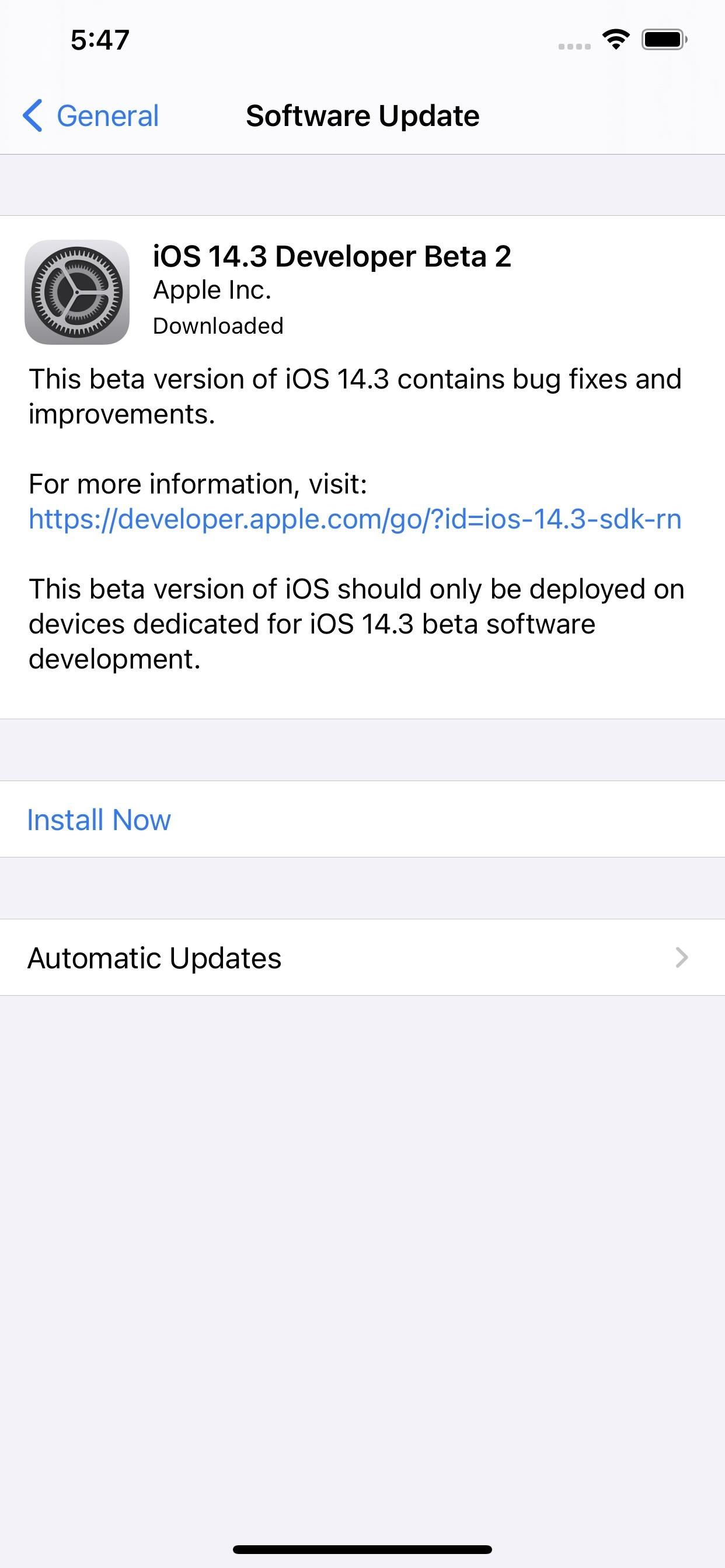 Apple Releases iOS 14.3 Beta 2 for Developers & Public Beta Users, Includes Improved Home Screen Shortcuts