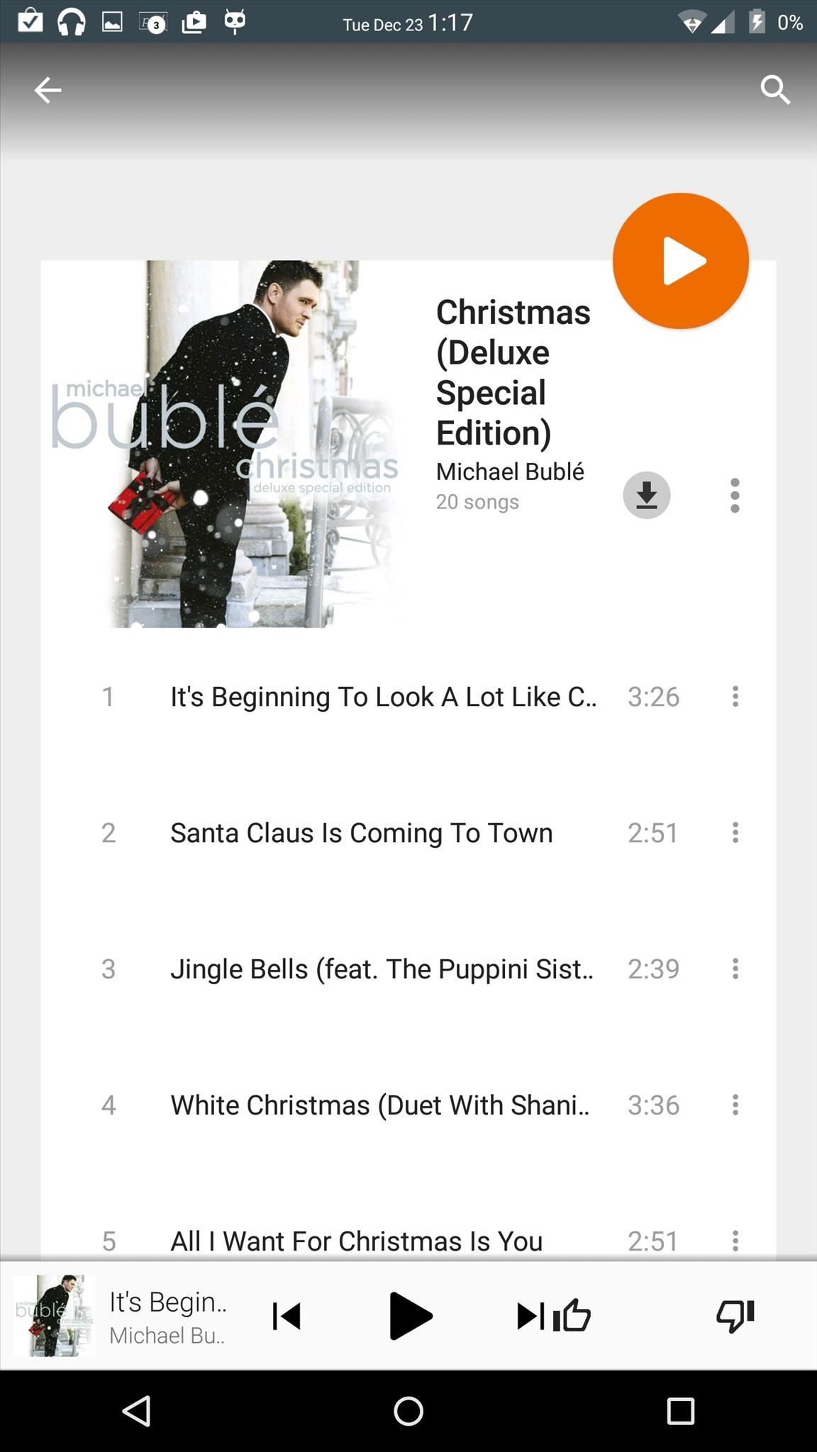Holiday Freebie: Michael Bublé's Christmas Deluxe Special Edition Album