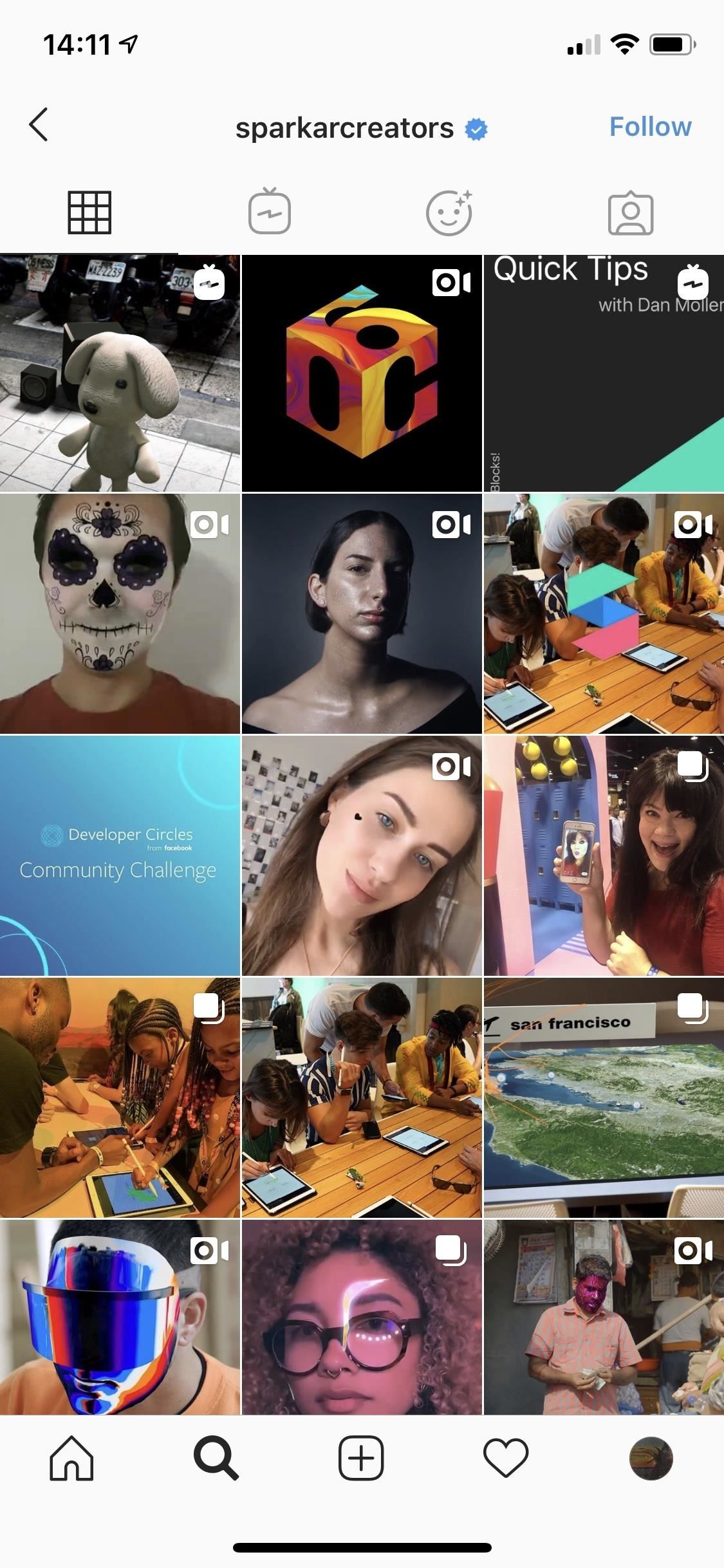 Get Unique Face Filters by Following AR Creators on Instagram