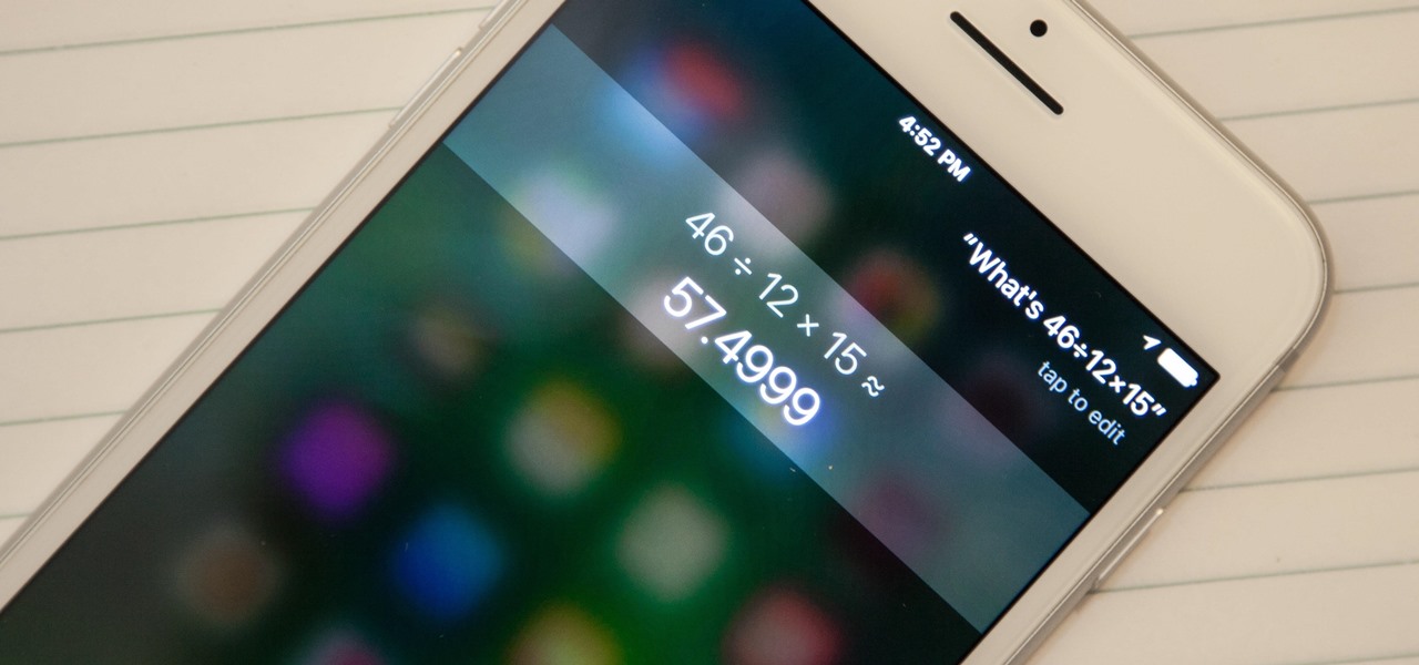 How To Turn Off Voice Feedback For Siri Aka Mute Siri Ios Iphone Gadget Hacks