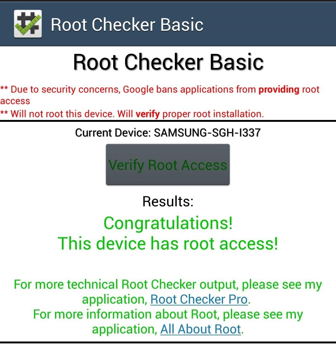 How to Root Your AT&T Samsung Galaxy S4 (MF3 Firmware)