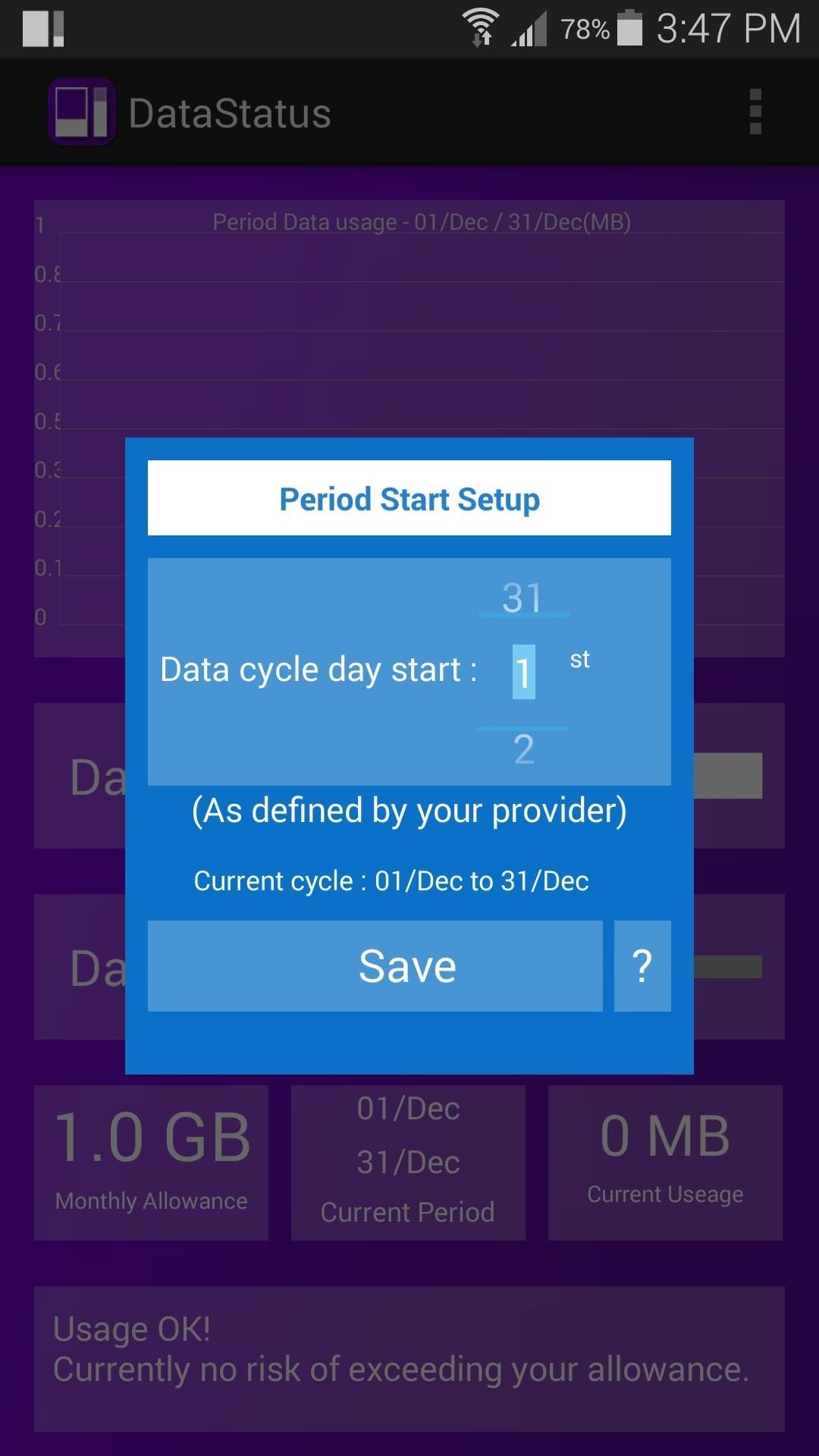 Track Data Usage in Real Time with This Status Bar Meter for Android