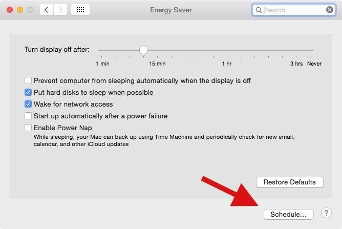 Energy Saver 101: How to Control When Your Mac Starts, Sleeps, & Shuts Down