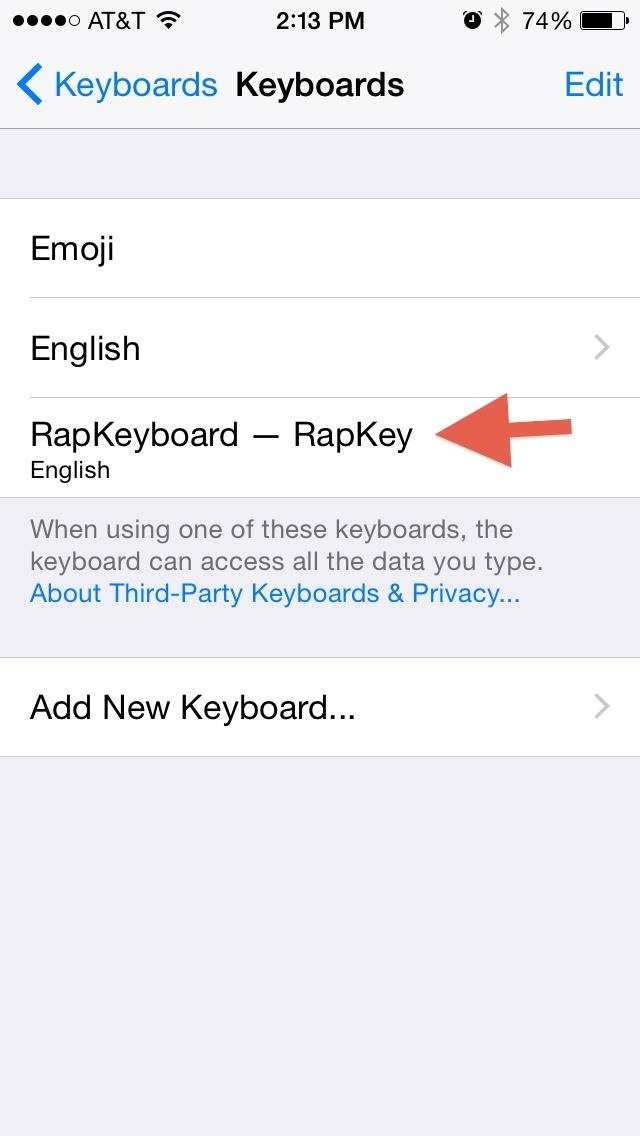 Reply to Messages with Your Favorite Rap Lyrics Using RapKey for iPhone