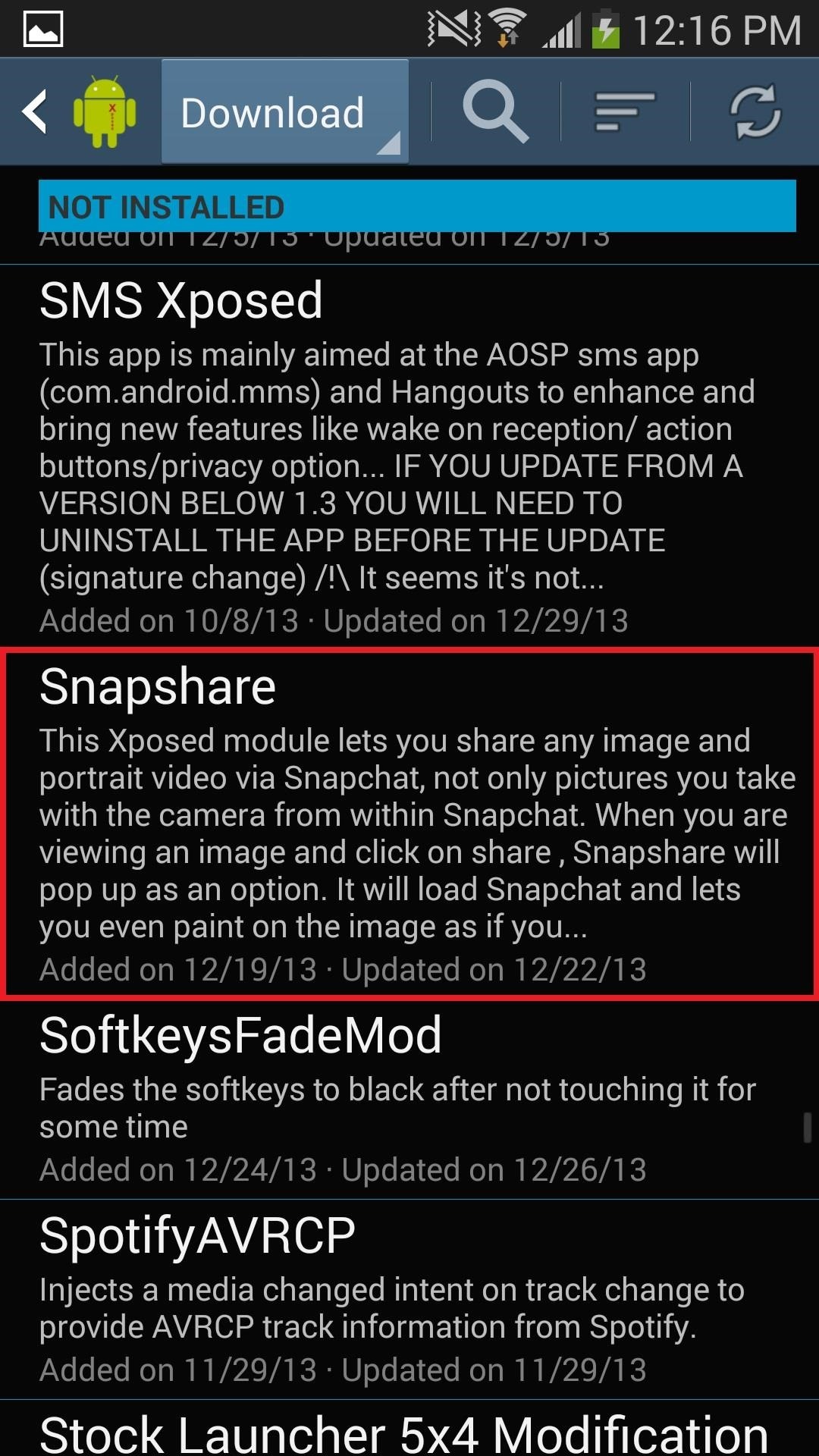 How to Use Any Photo or Video in Your Gallery as a Snapchat on Your Samsung Galaxy Note 3