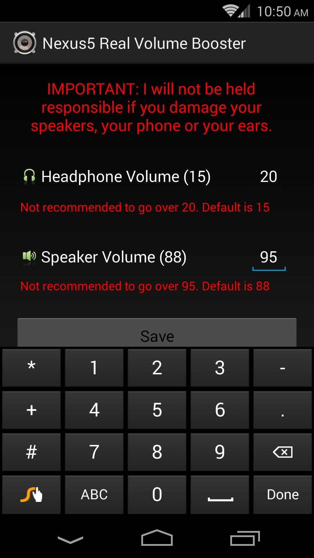 How to Boost Headset & Speaker Volumes on Your Nexus 5
