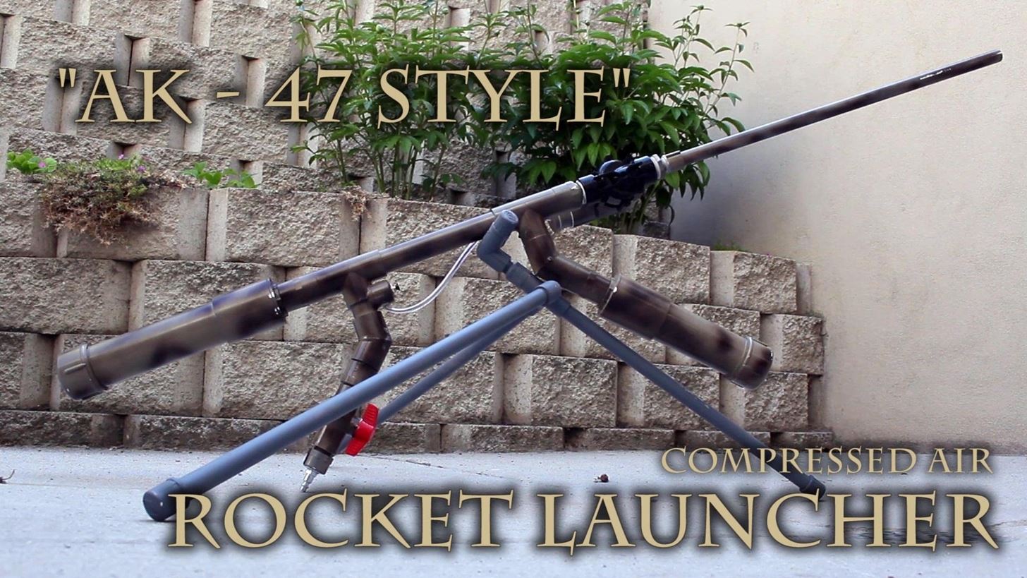 How to Make a Powerful Handheld Rocket Launcher from PVC and Sprinkler Parts