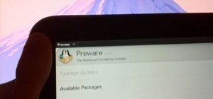 Jailbreak your HP TouchPad by installing Preware