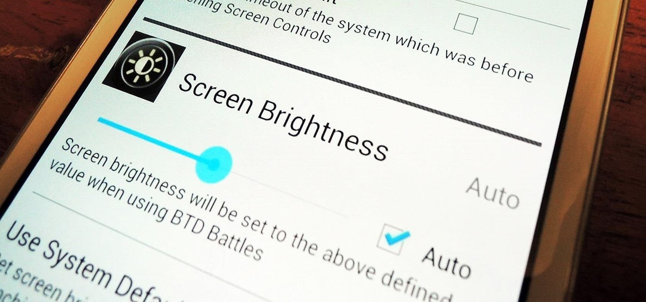Customize Brightness Settings for Apps Individually on Your Samsung Galaxy S3 to Improve Battery Life