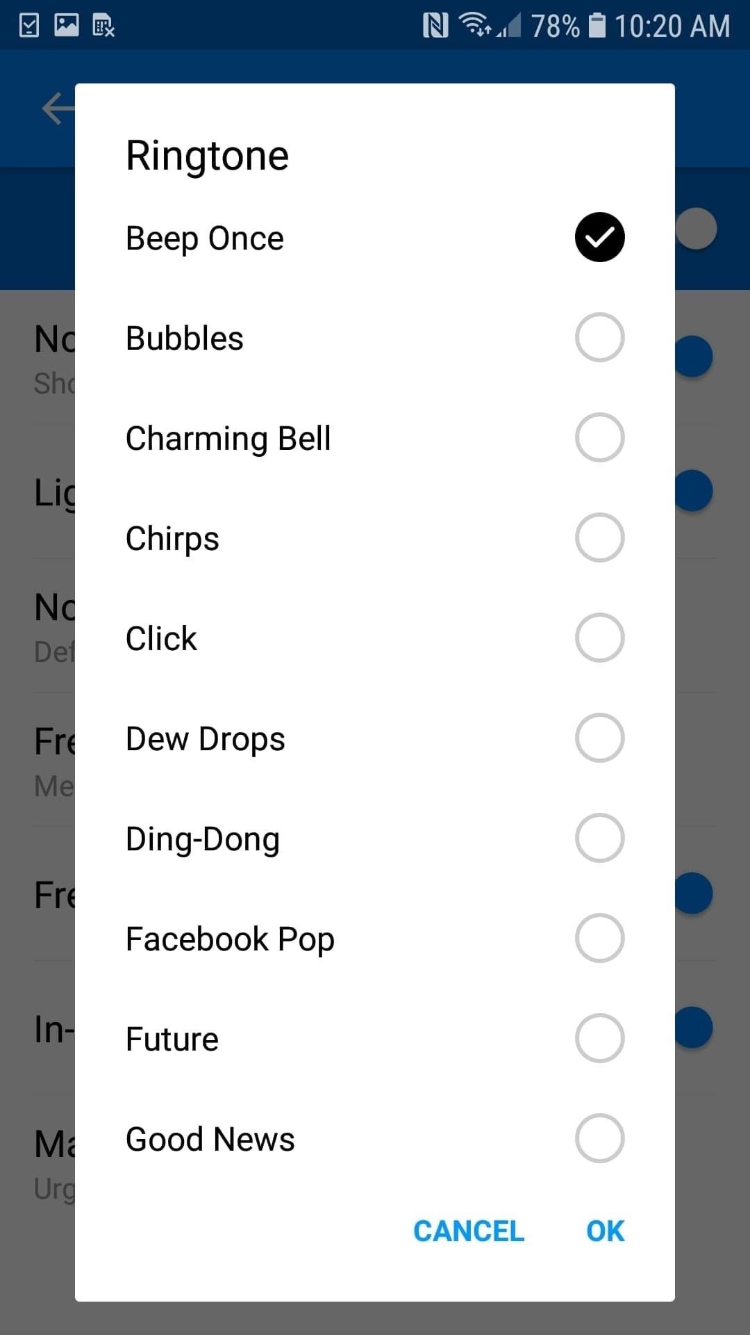 How to Change the Notification Sound & Call Ringtone in Facebook Messenger