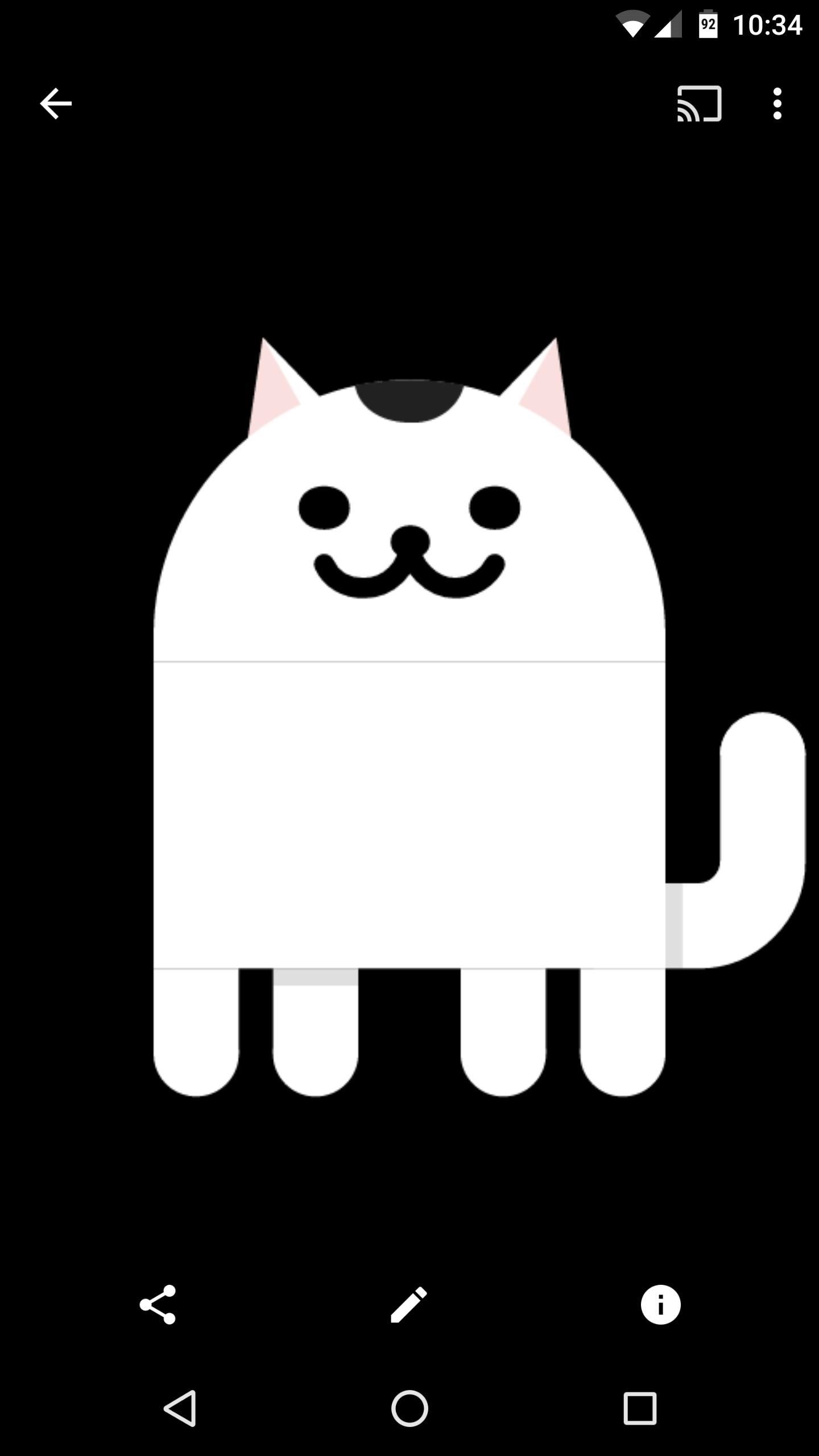 There's a Cute Cat Game Hidden in Android Nougat's Quick Settings