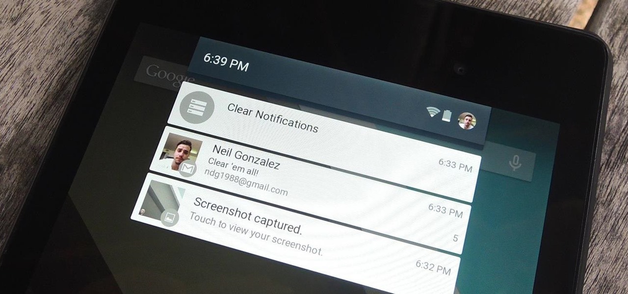 Add Back the "Clear All" Option for Notifications on Android L for Your Nexus 5 or Nexus 7