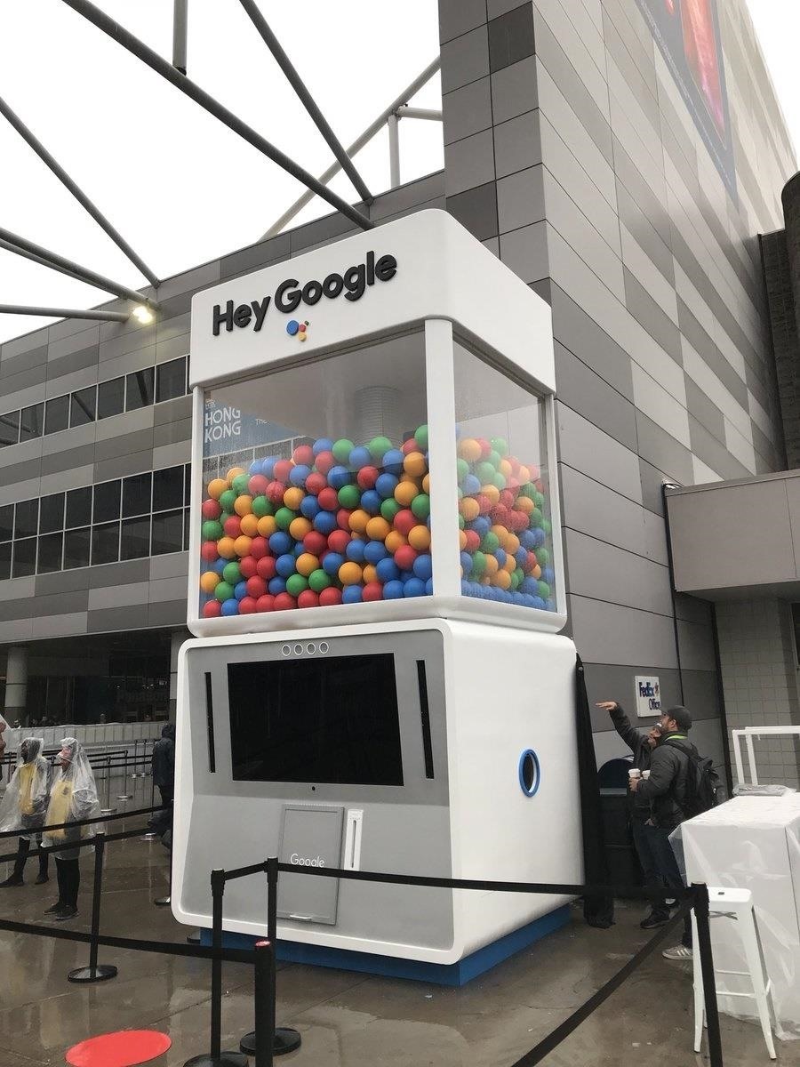 Google's CES Parade Was Literally Rained On