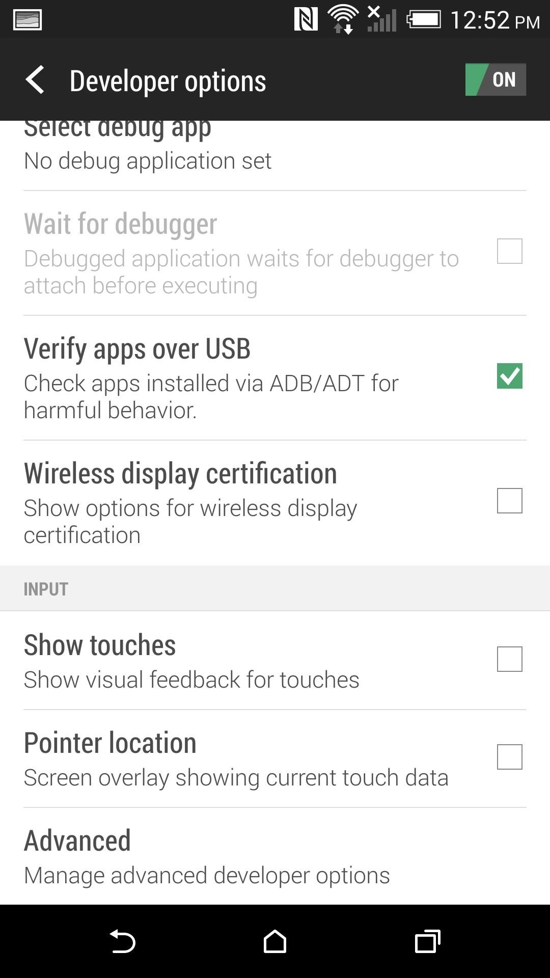 How to Unlock the Hidden Developer Options on Your HTC One M8