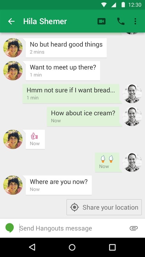 Hangouts for Android Updated with Material Design, Stickers, & More (APK Inside)