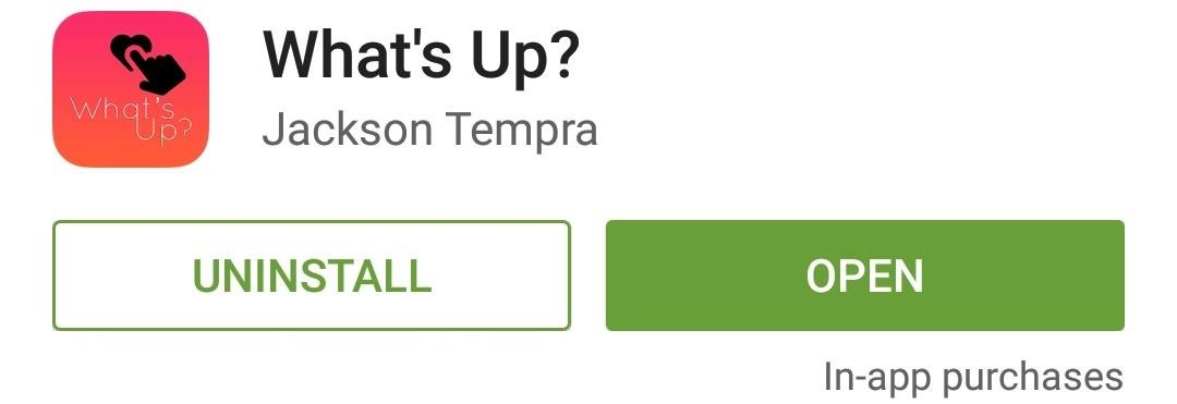 Feeling Down? Get Back on the Right Track with 'What's Up?' for Android