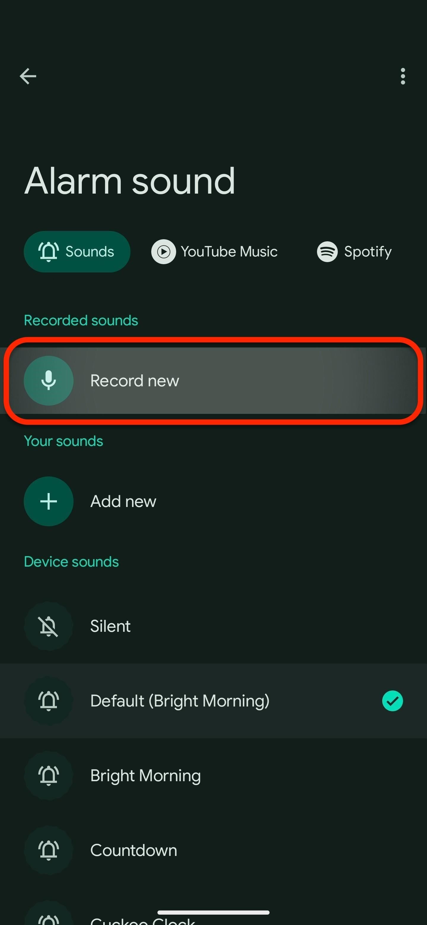 Record a Personal Alarm Sound or Message to Wake Up Hearing Your Own Voice