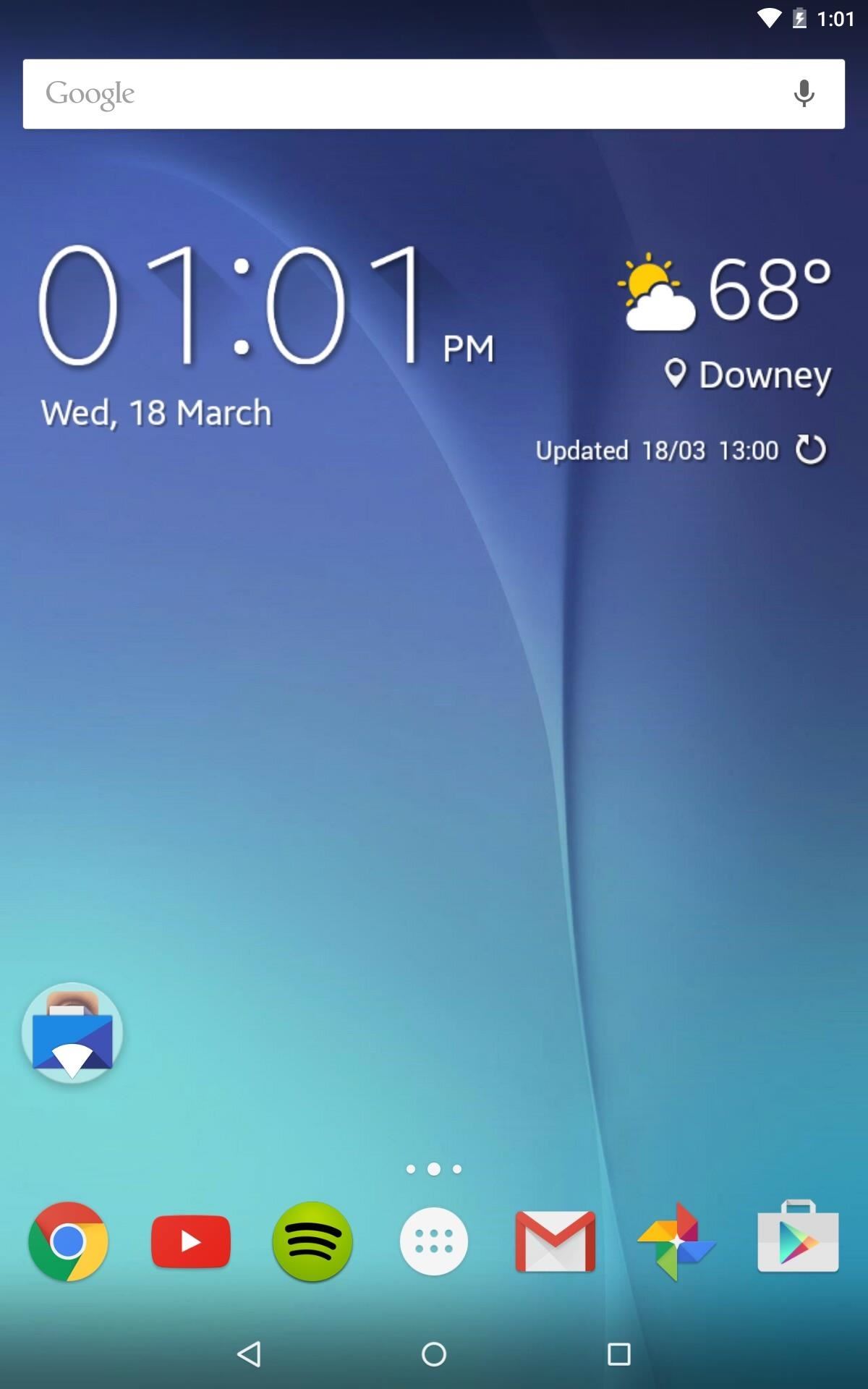 Get a Taste of the New Galaxy S6 with This Weather Widget for Any Android