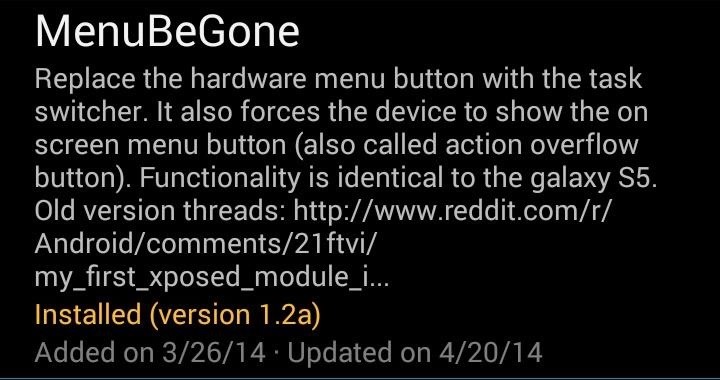 How to Turn Your Galaxy S3's Menu Key into a Multitasking Button (Like on a Galaxy S5)