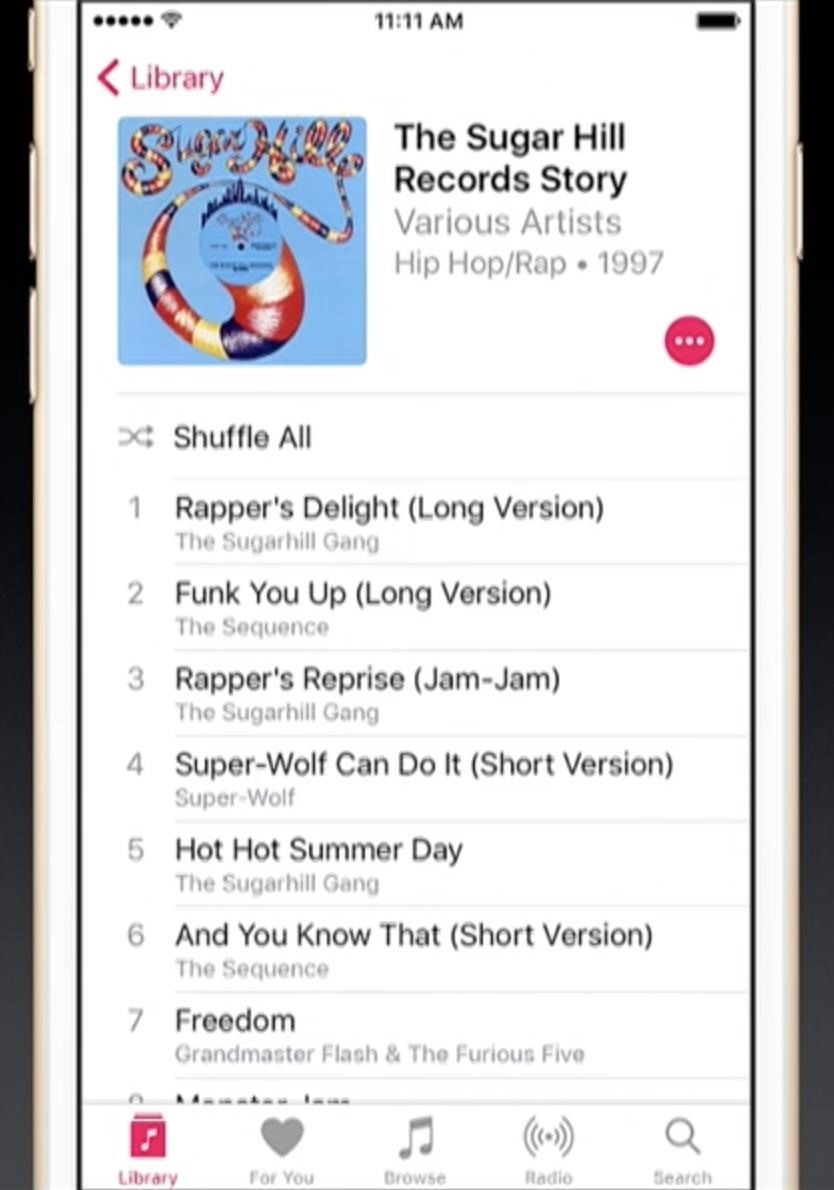 Apple Music Gets a Complete, More Intuitive Redesign in iOS 10