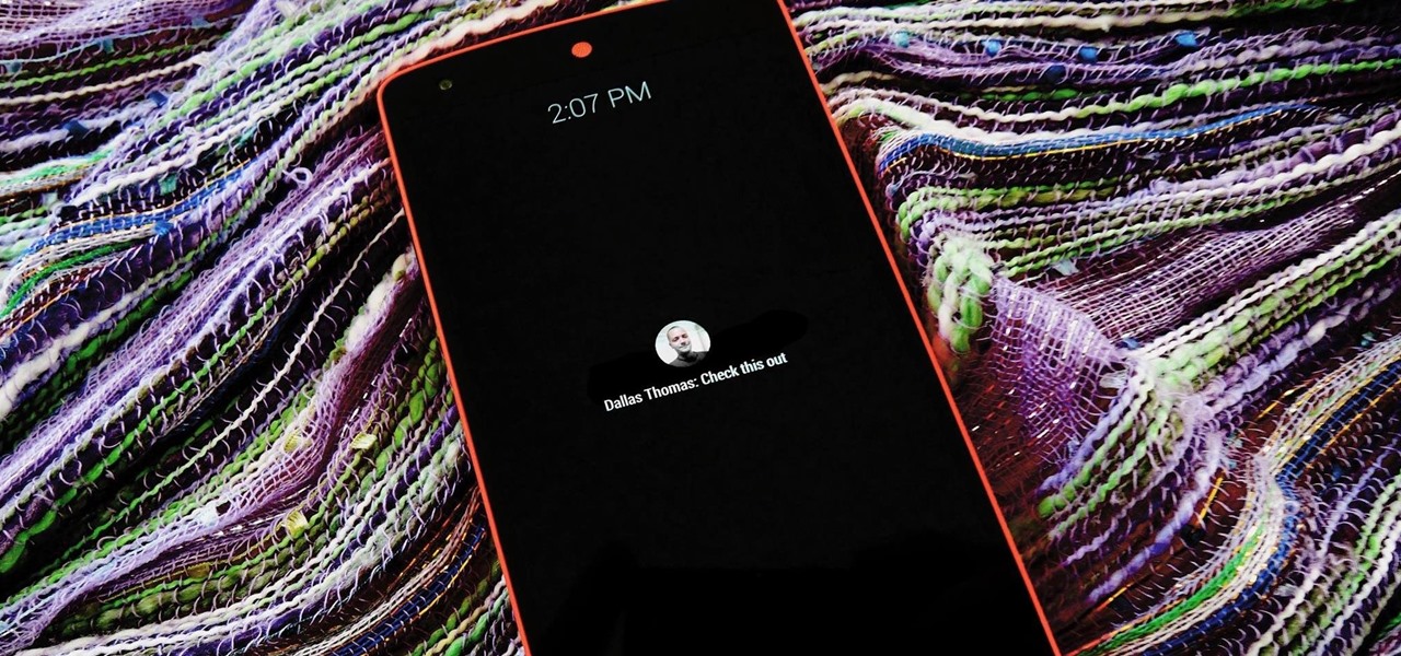 View New Notifications Just by Picking Up Your Nexus 5
