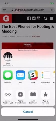 How to Add, Remove & Reorder the Share Sheet Options on Your iPhone