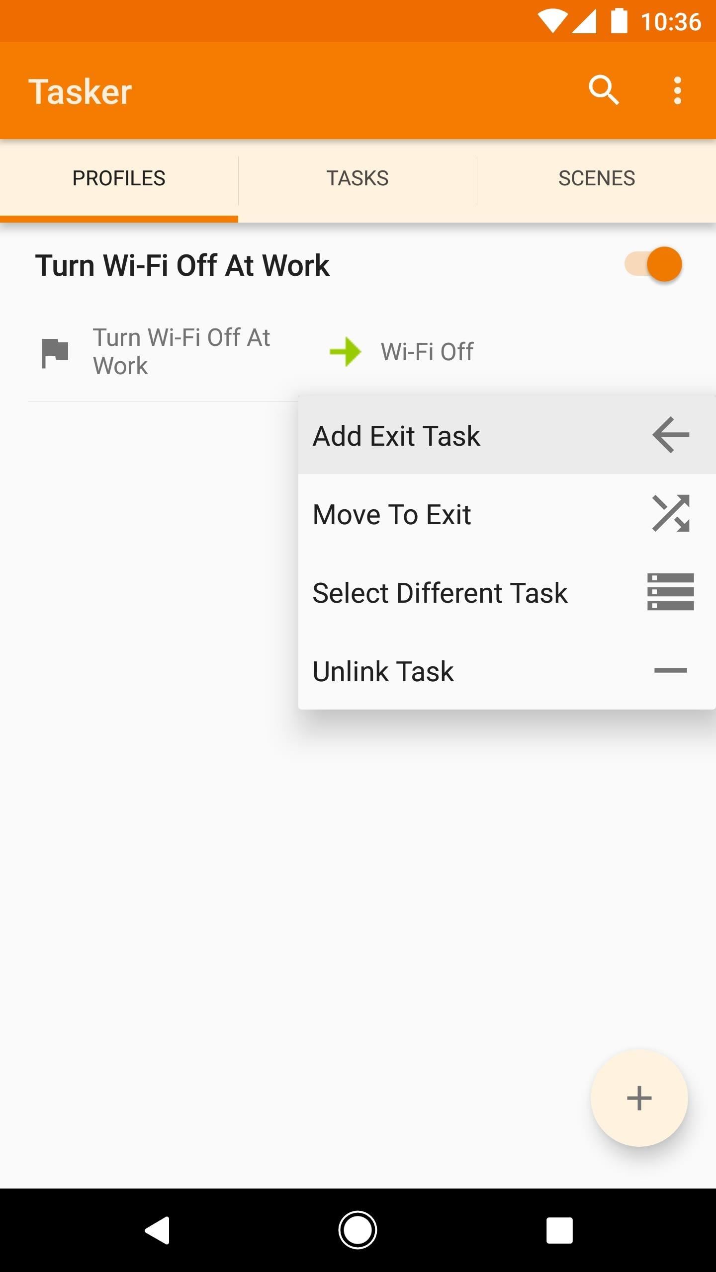 Tasker 101: How to Create an Exit Task