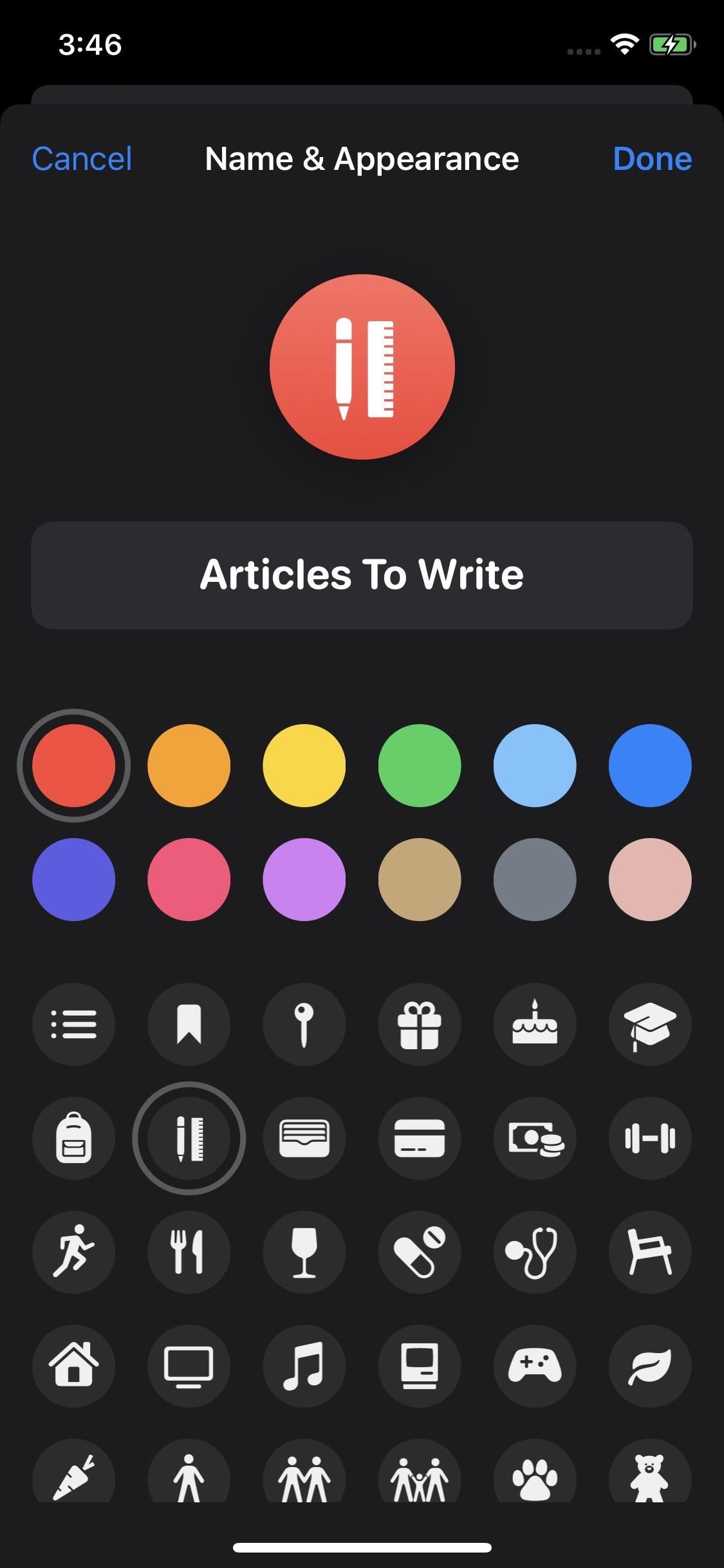 How to Change List Colors & Icons in iOS 13's Reminders App for a More Customized Look