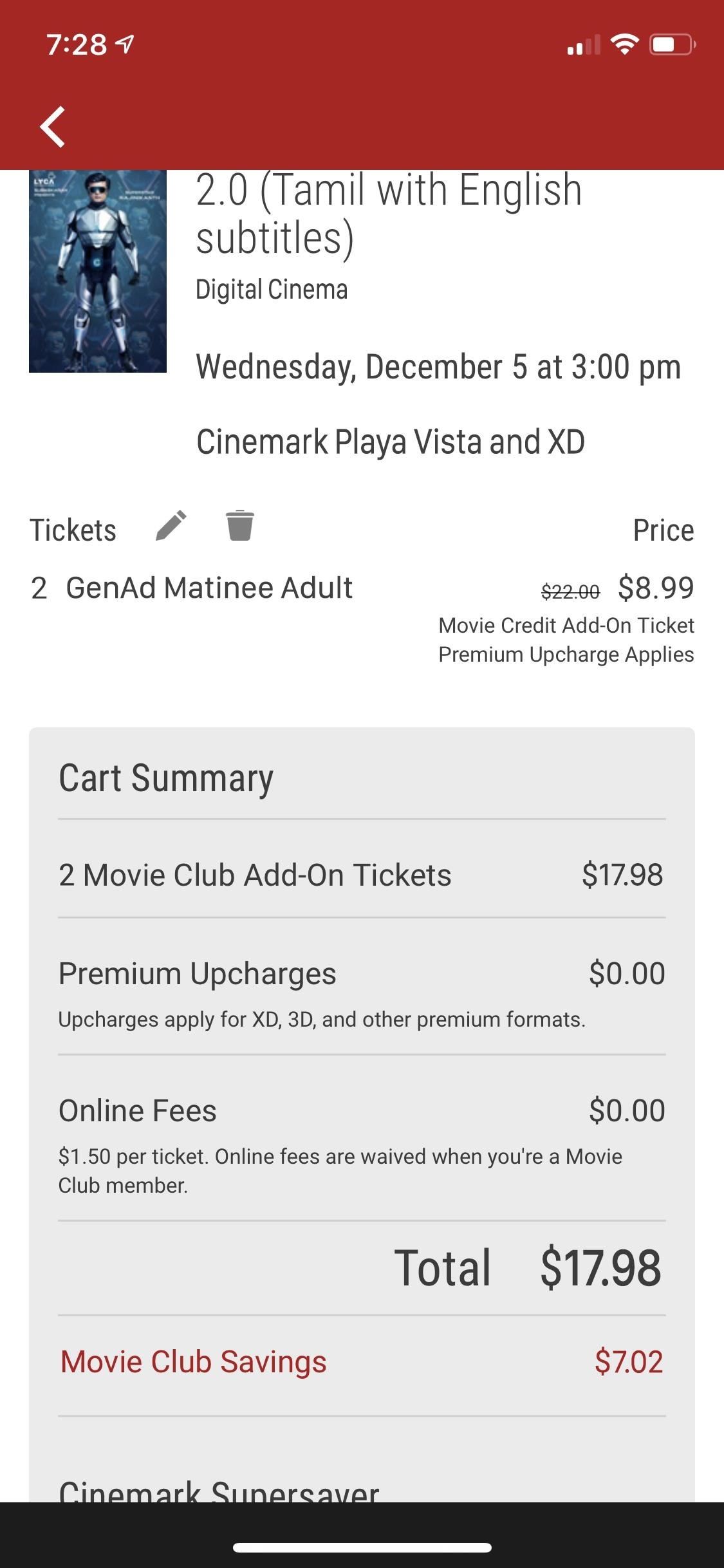 Cinemark Movie Club is a great membership for casual moviegoers and popcorn junkies.