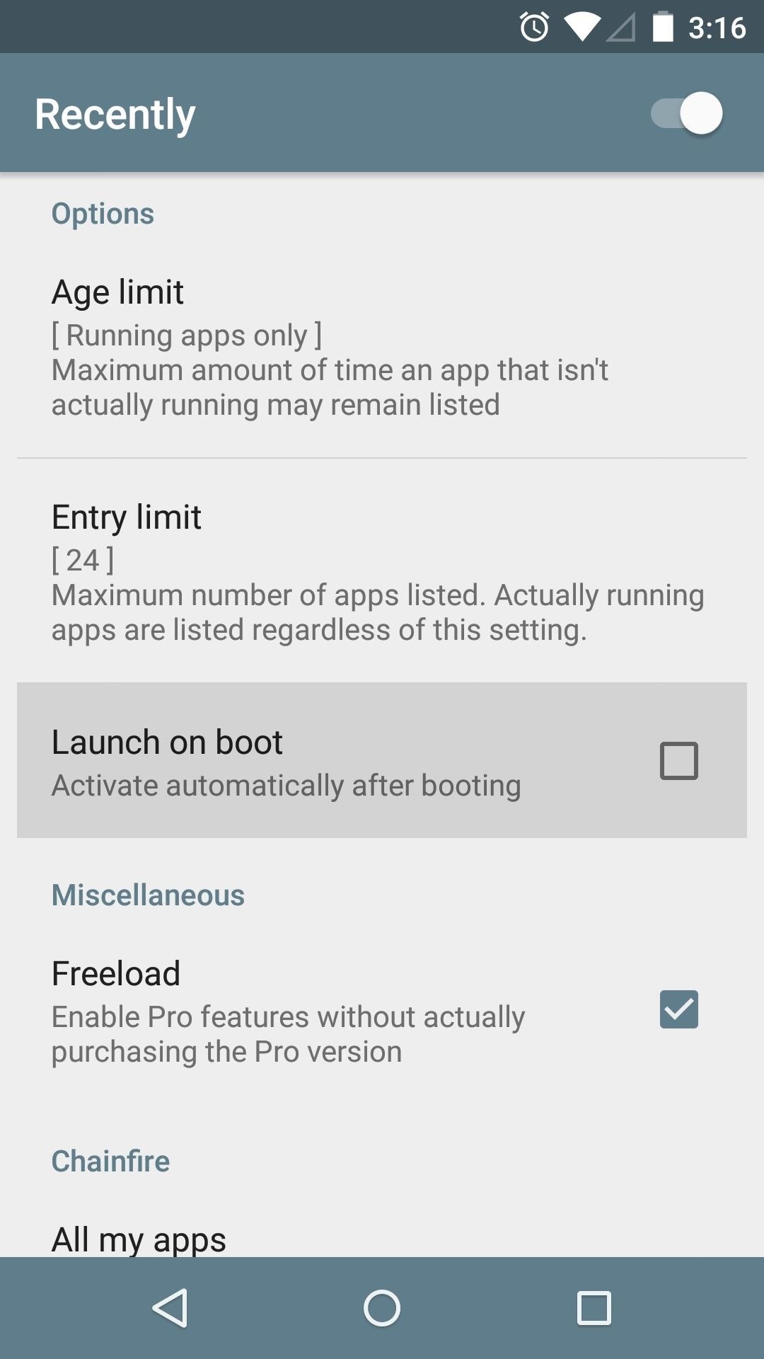 How to Trim Down Android Lollipop's Overview Screen