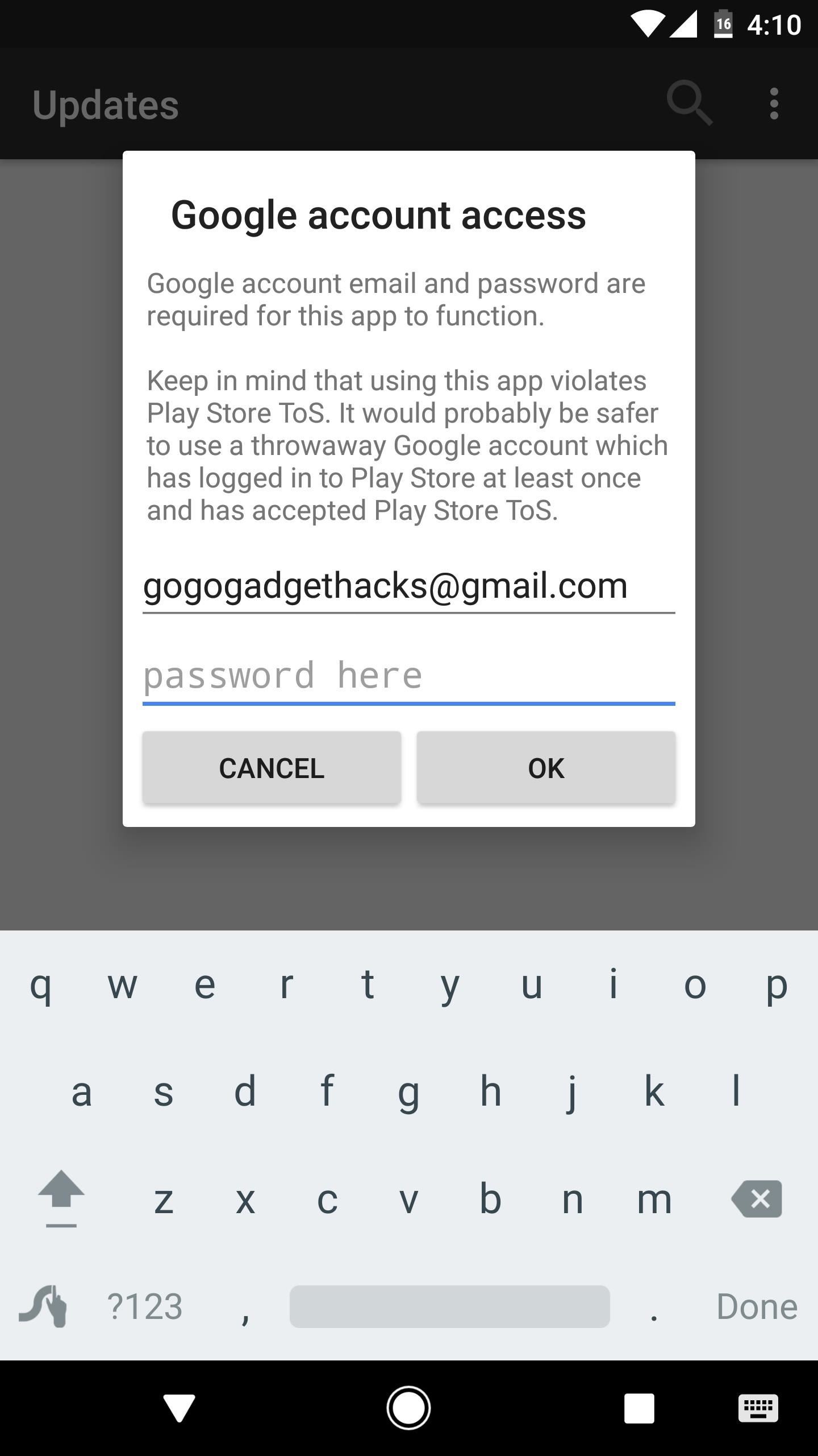 How to Install Apps from the Play Store Without Gapps or Google Services